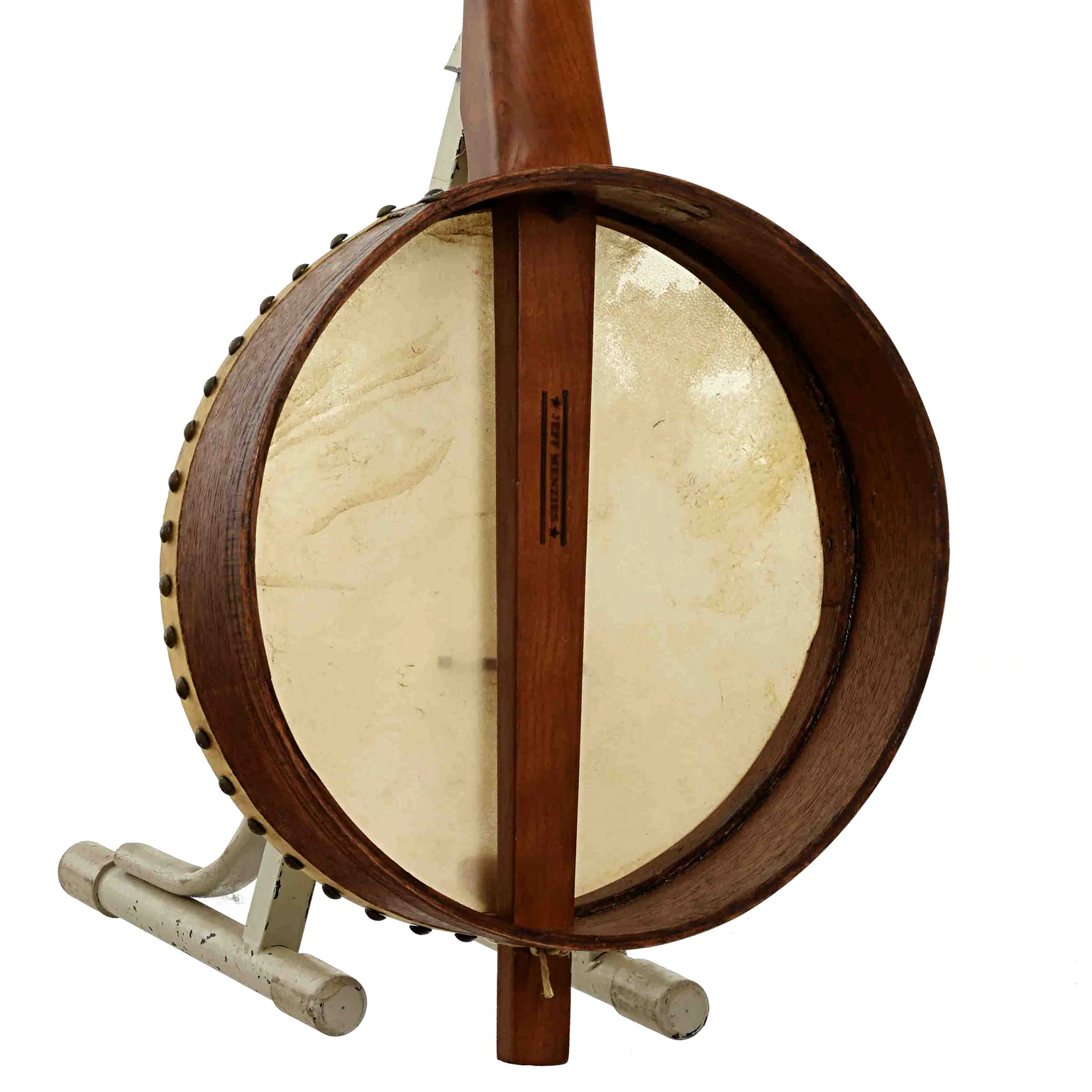 Menzies Mike Seeger Grain Measure Tack Head Banjo (c.2003) - Image 12