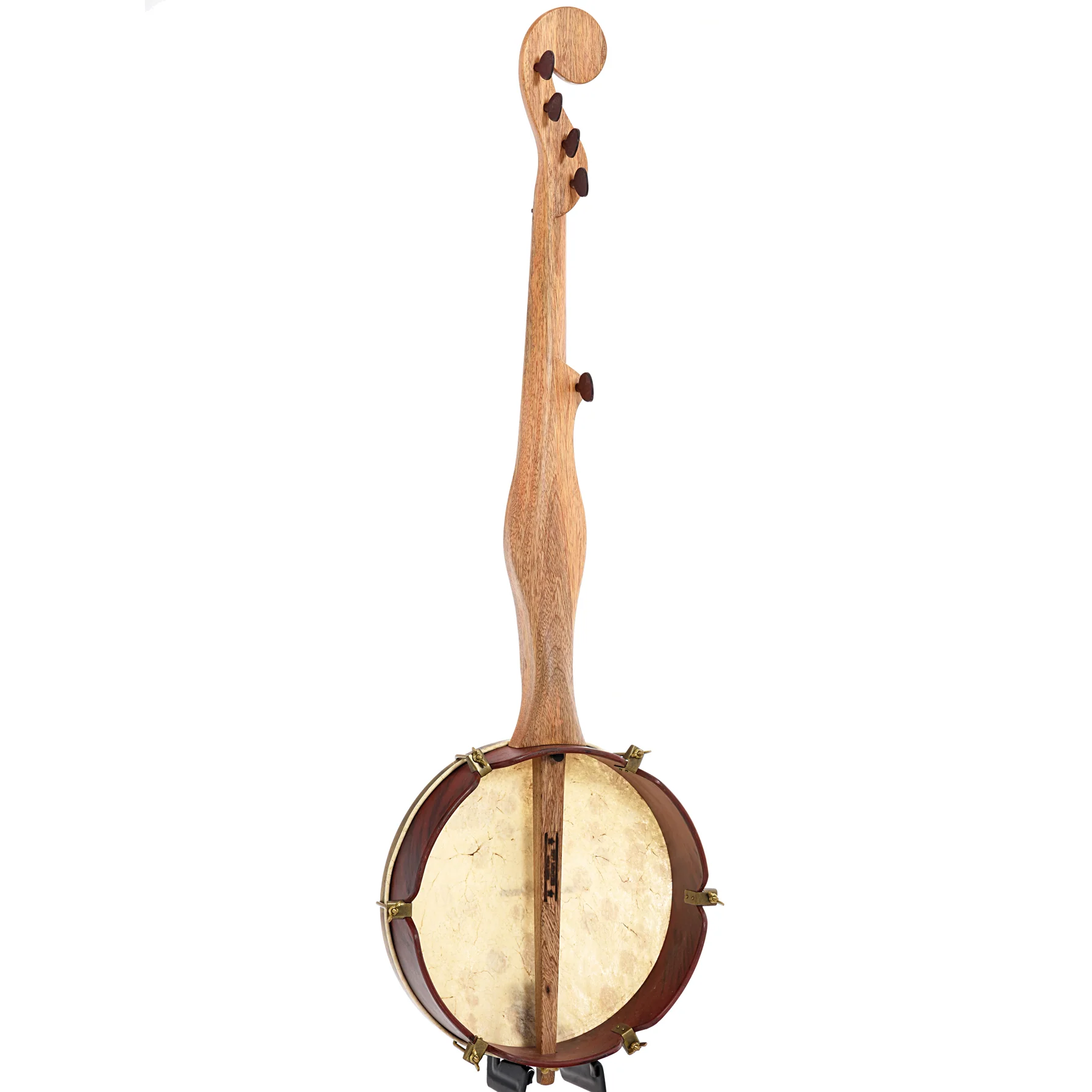 Menzies Fretless Minstrel Banjo, #334, Adjustable Head - Image 13