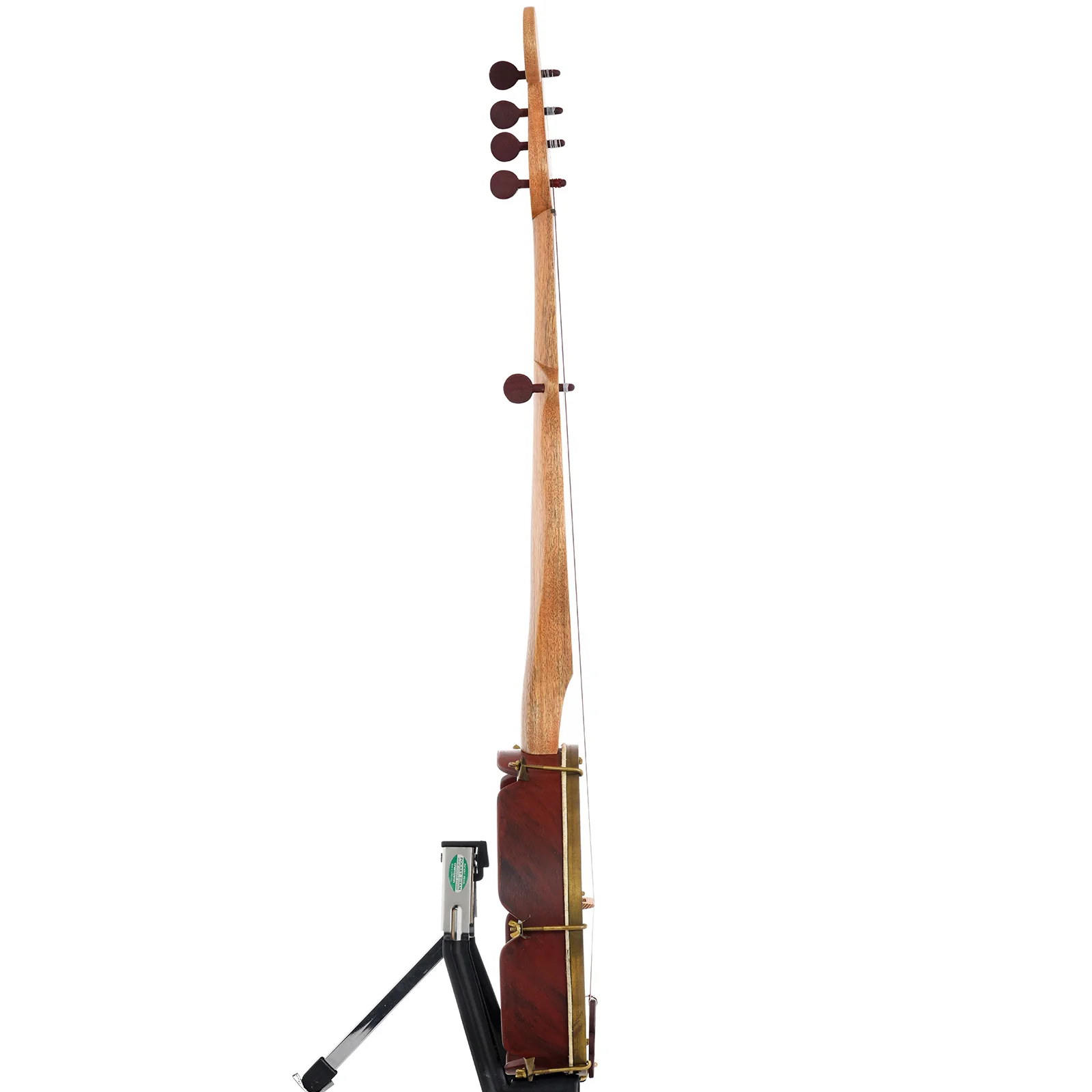 Menzies Fretless Minstrel Banjo, #334, Adjustable Head - Image 14