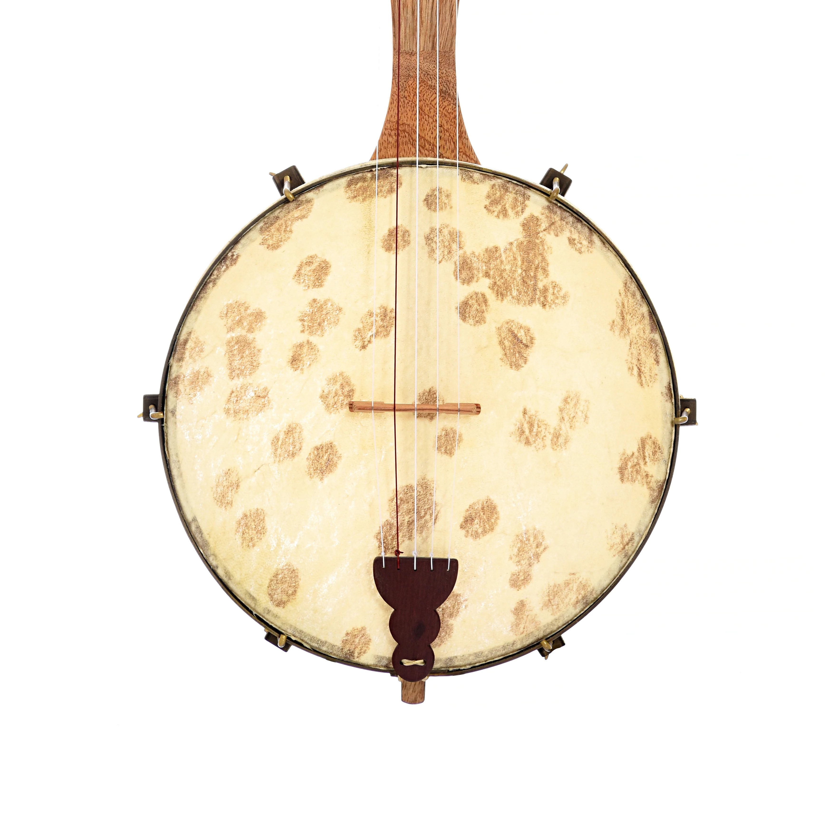 Menzies Fretless Minstrel Banjo, #334, Adjustable Head - Image 2