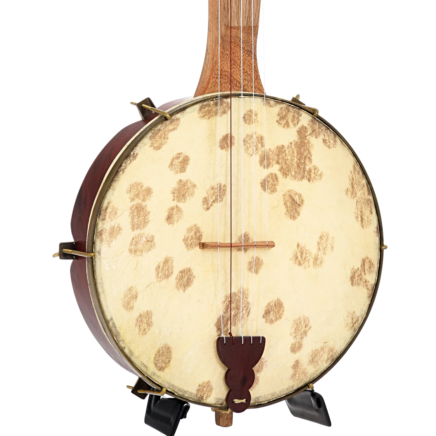 Menzies Fretless Minstrel Banjo, #334, Adjustable Head - Image 4