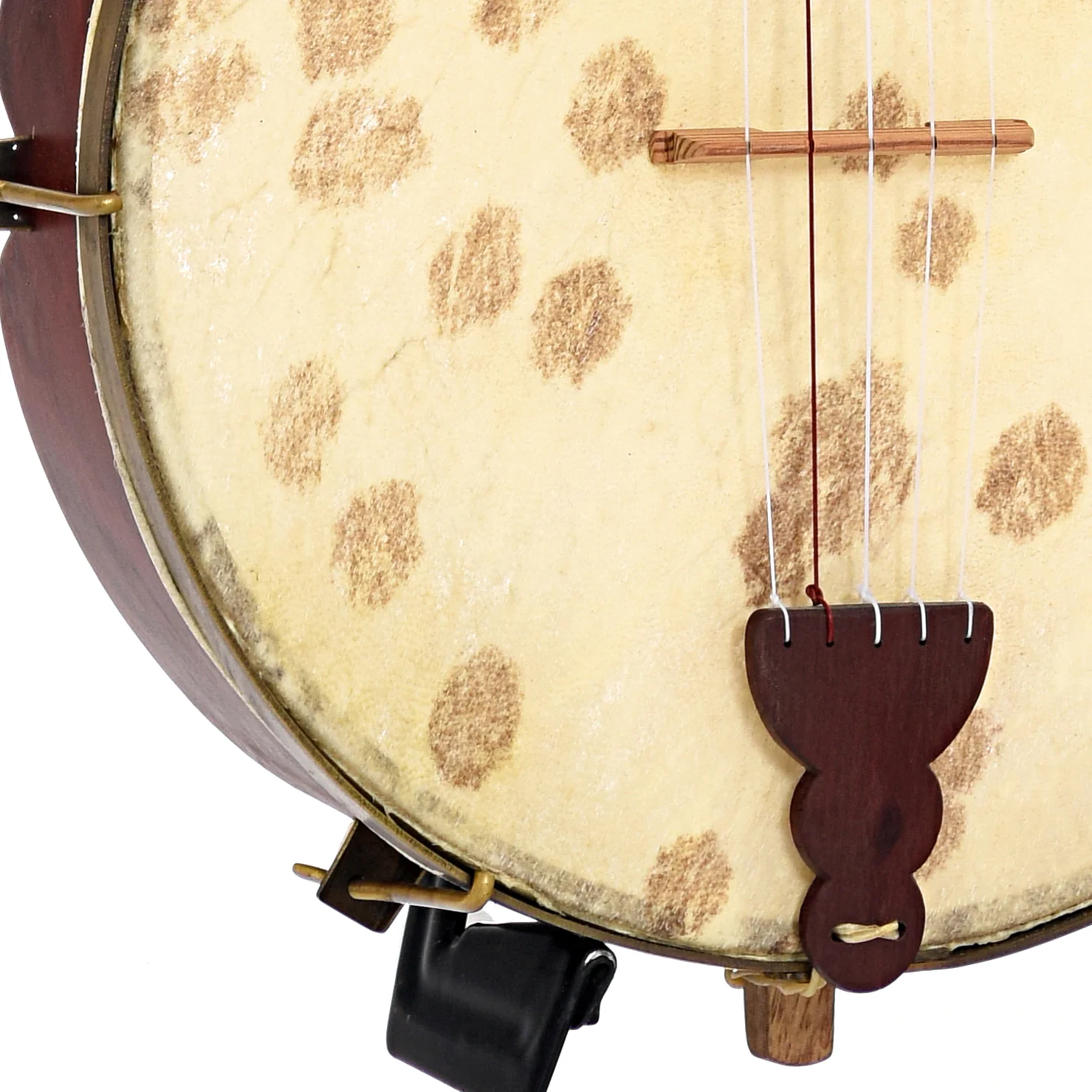 Menzies Fretless Minstrel Banjo, #334, Adjustable Head - Image 5