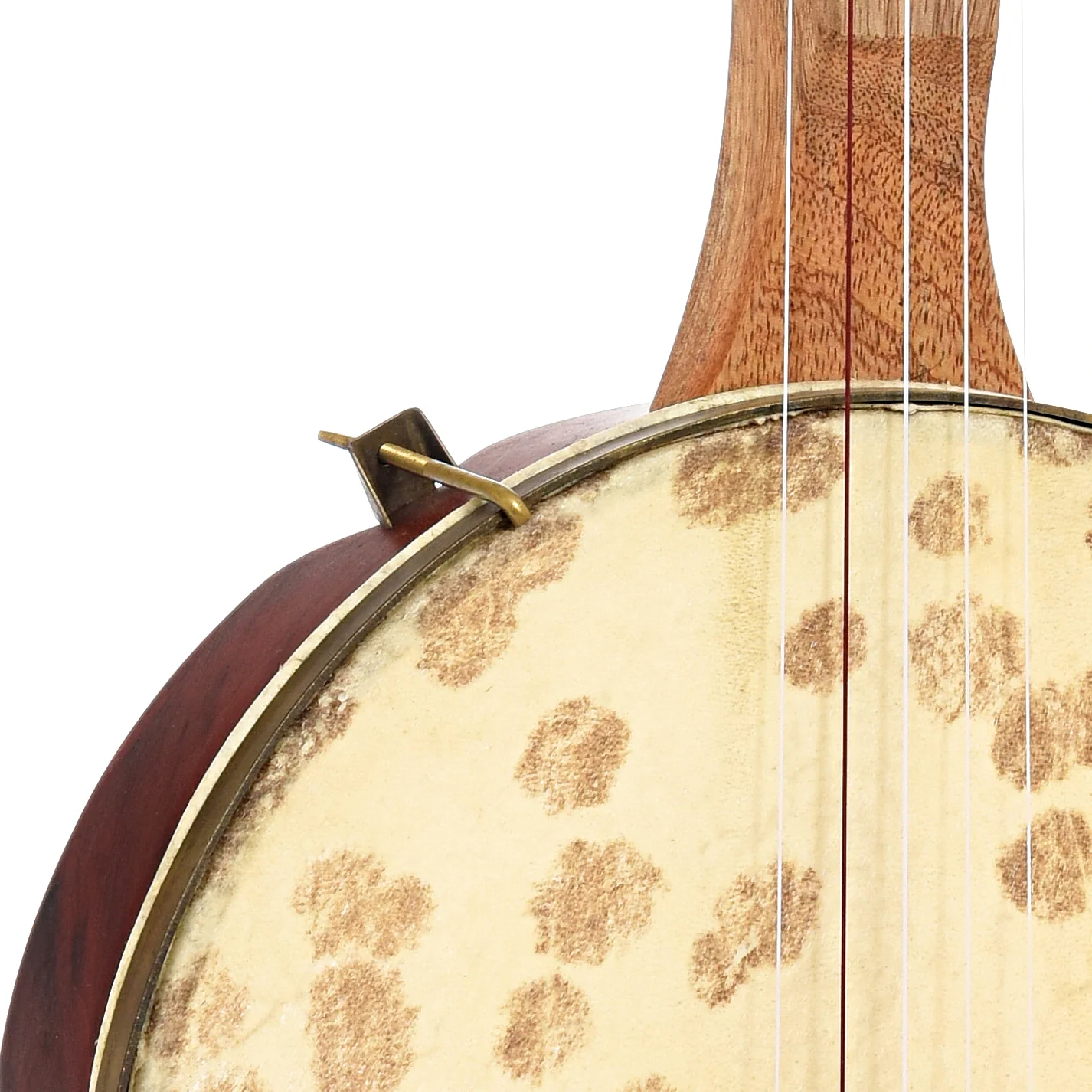 Menzies Fretless Minstrel Banjo, #334, Adjustable Head - Image 6
