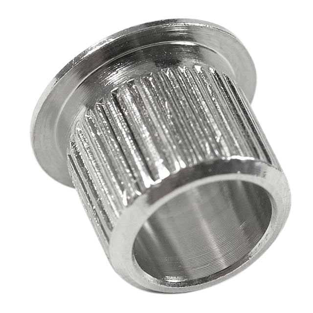 Nickel-Plated Press-Fit Slip-On Tuner Bushing - Image 3