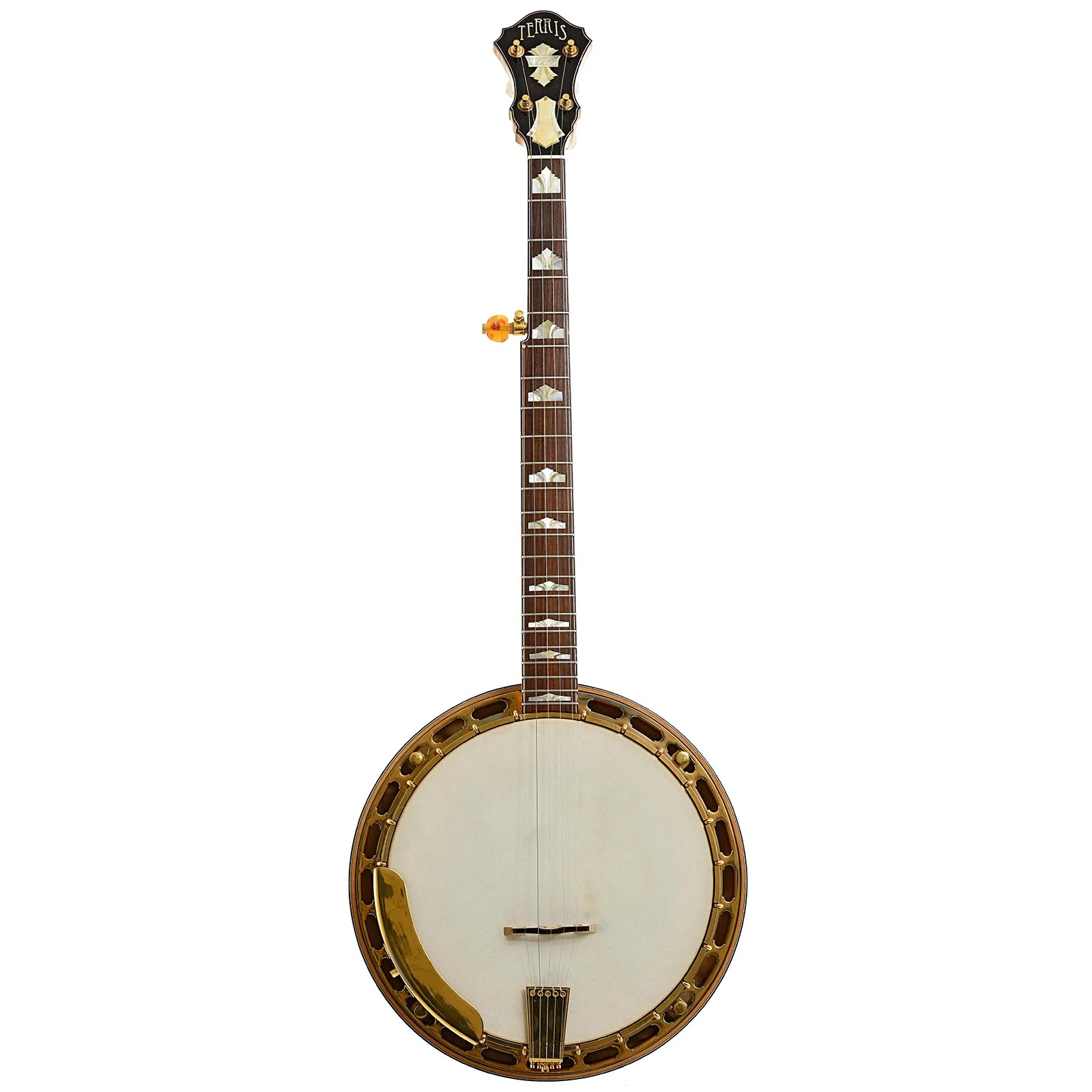 Michael Terris Art Deco Resonator Banjo (2010s) - Image 18