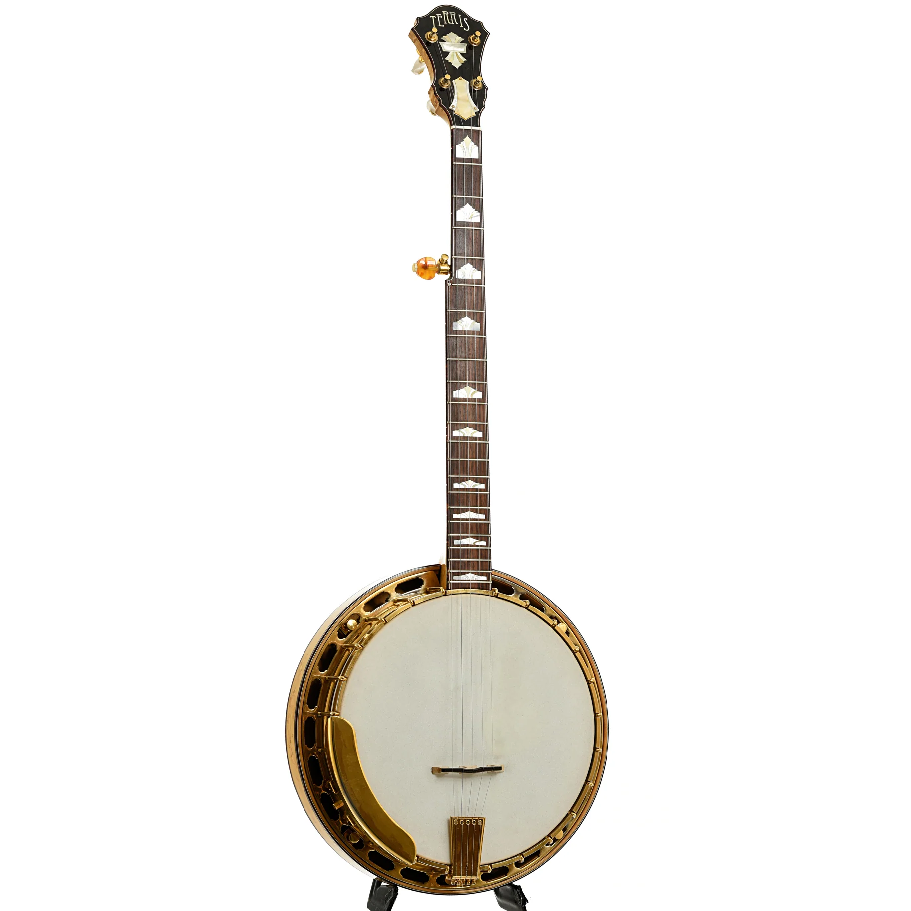 Michael Terris Art Deco Resonator Banjo (2010s) - Image 3