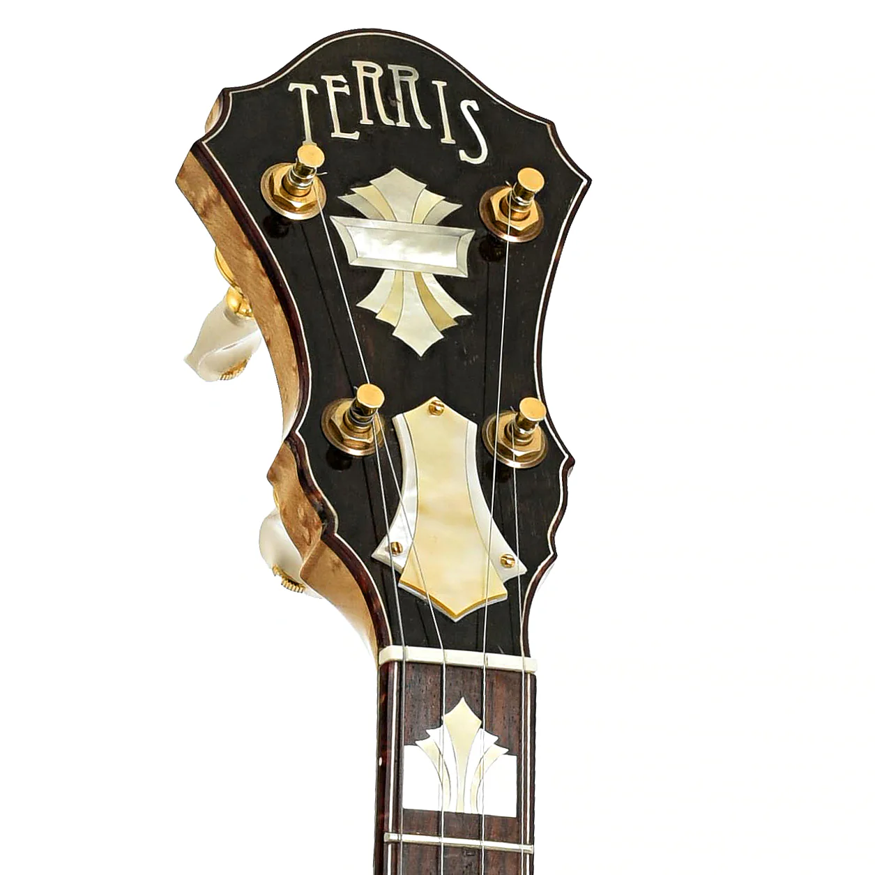 Michael Terris Art Deco Resonator Banjo (2010s) - Image 8