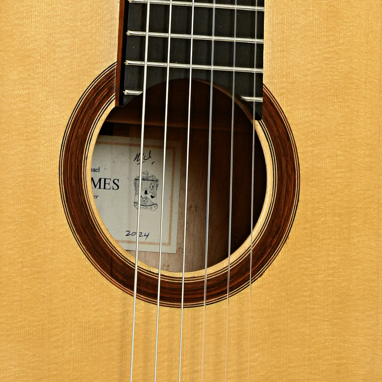 Michael Thames "La Leona" Classical Guitar (2024) - Image 6