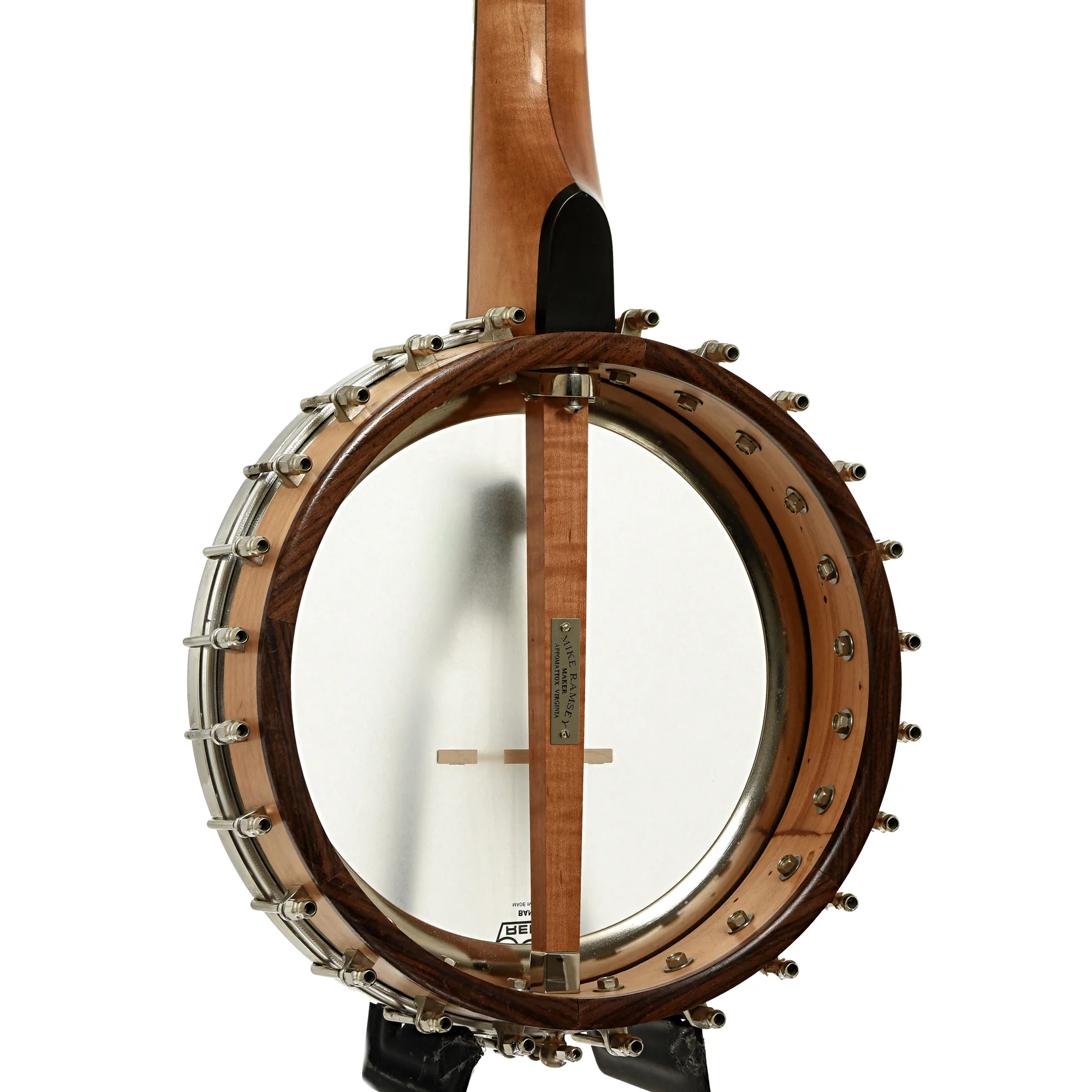 Mike Ramsey Bacon Model Open Back Banjo (c.1998) - Image 12