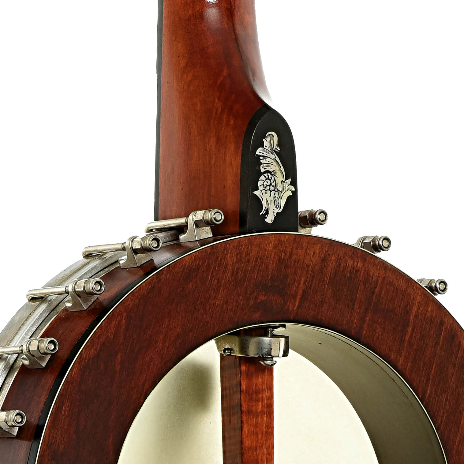 Mike Ramsey Bacon-Style Fretless Open Back Banjo (c.1995) - Image 11
