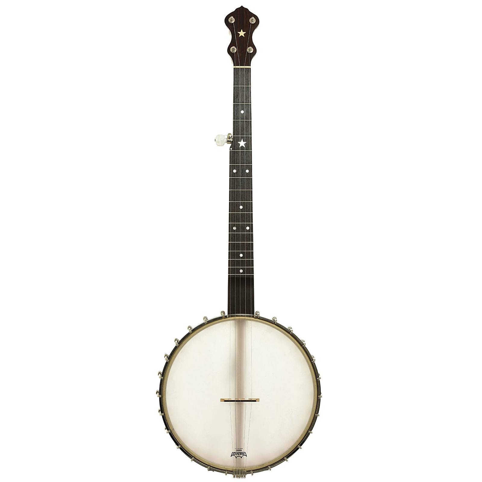Mike Ramsey Chanterelle Cherry Special 12 in. Openback Banjo (c.2008) - Image 16
