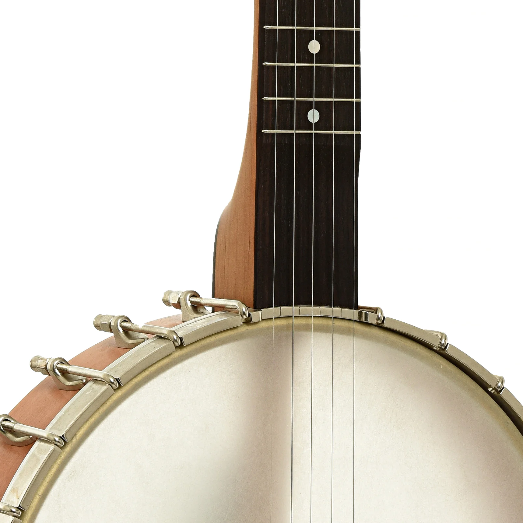 Mike Ramsey Chanterelle Cherry Special 12 in. Openback Banjo (c.2008) - Image 6