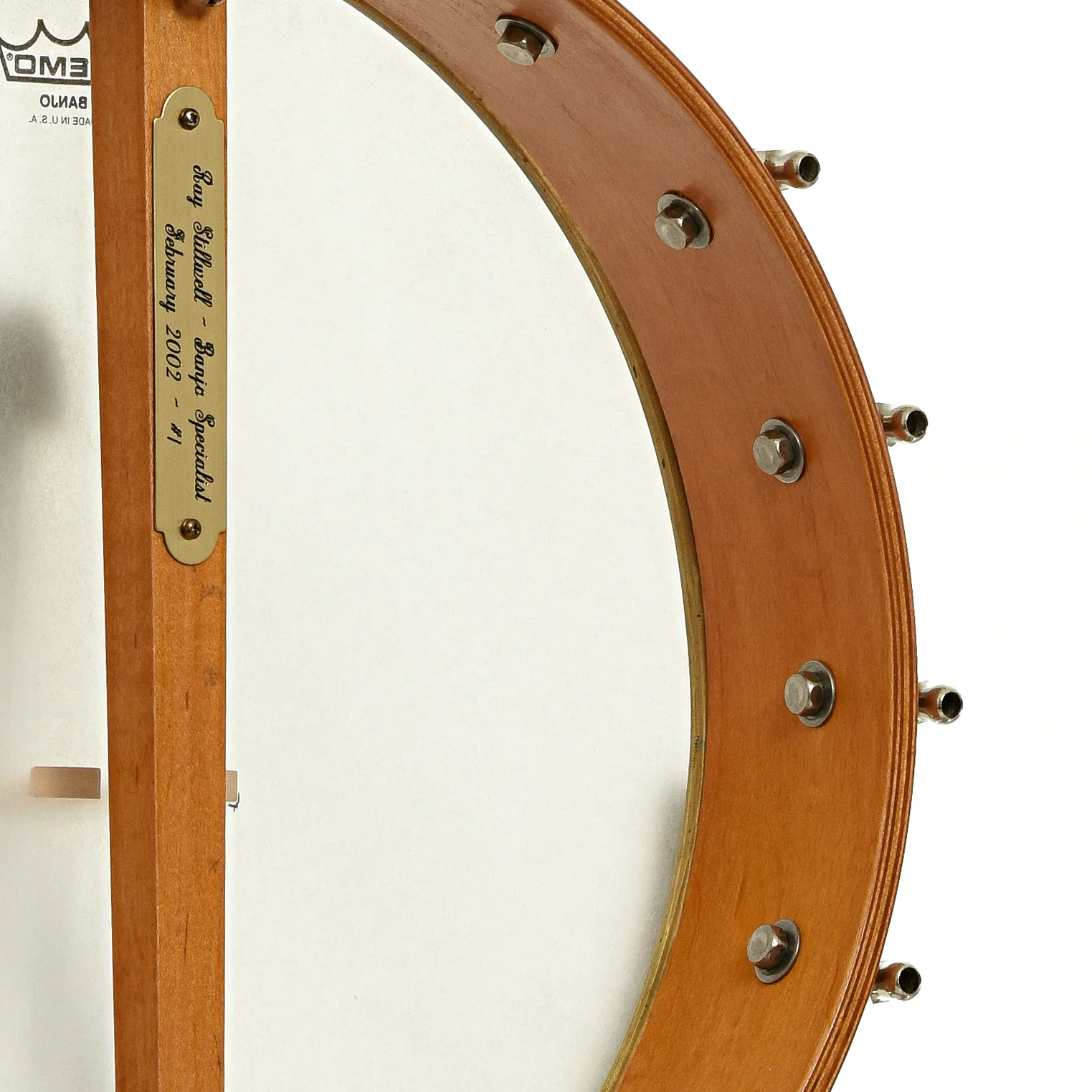 Mike Ramsey Custom Maple Special Open Back Banjo (2002) - Image 10