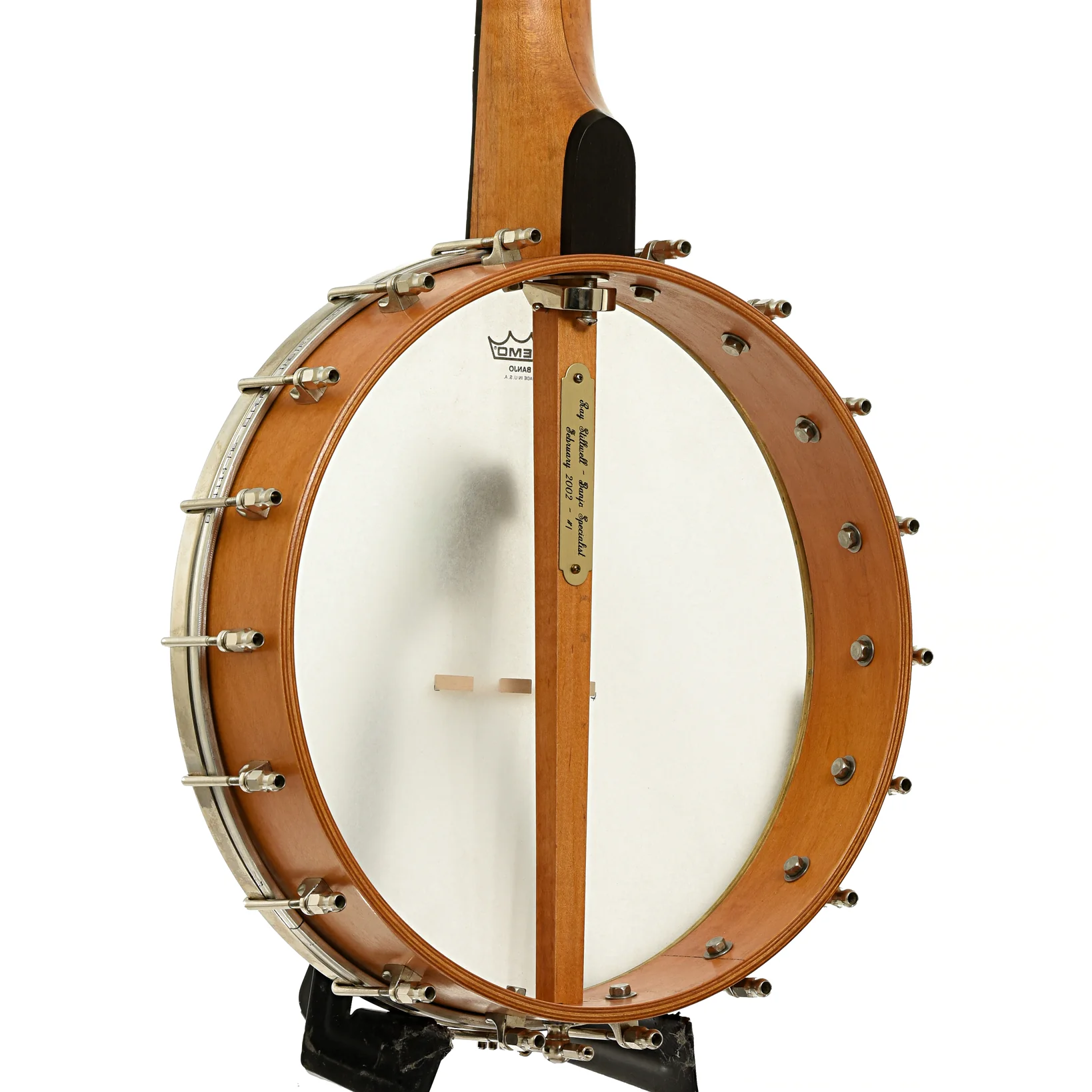 Mike Ramsey Custom Maple Special Open Back Banjo (2002) - Image 12