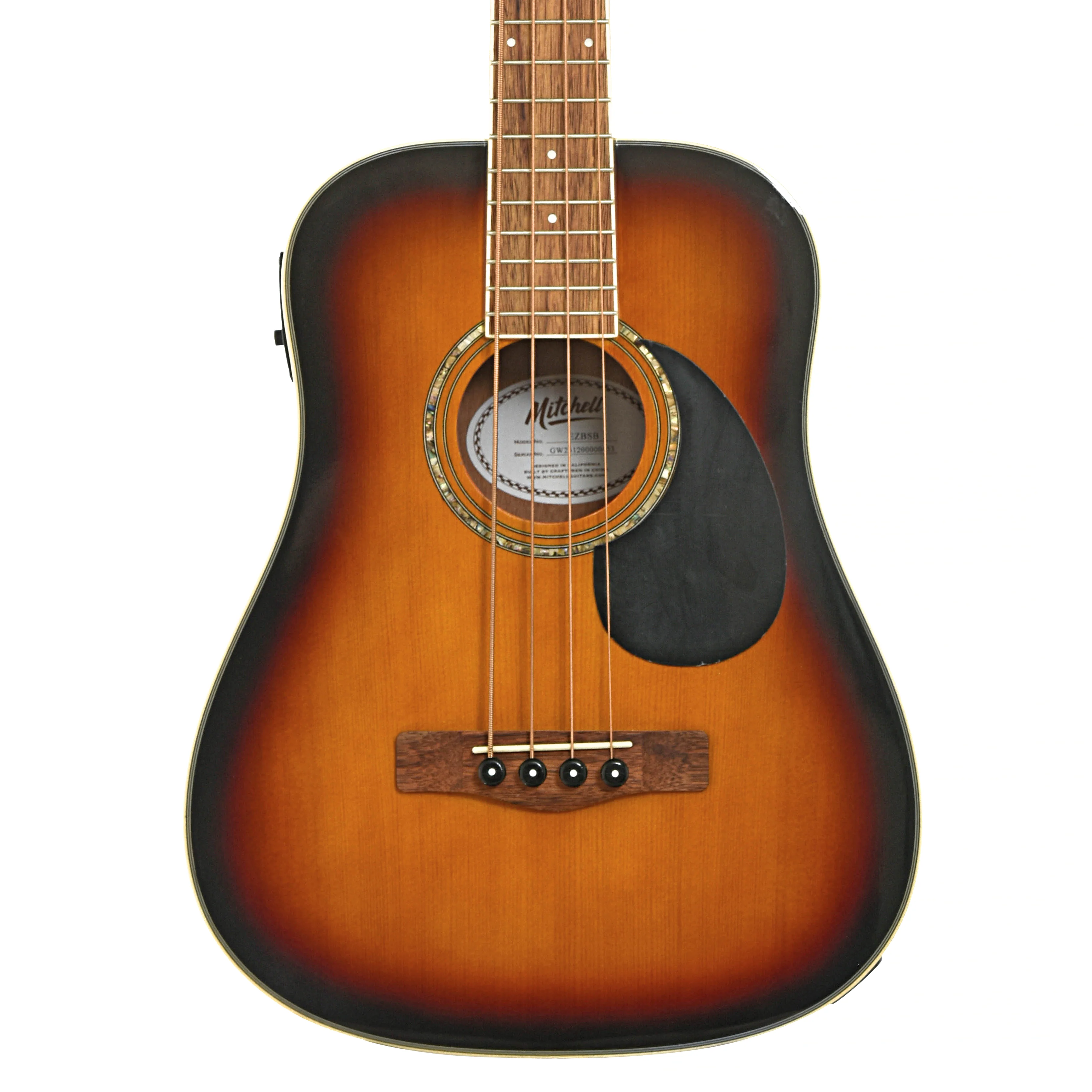 Mitchell EZB Short Scale Acoustic-Electric Bass (2023) - Image 2