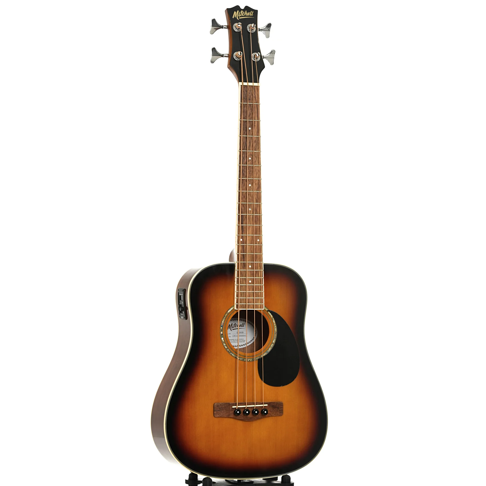 Mitchell EZB Short Scale Acoustic-Electric Bass (2023) - Image 3