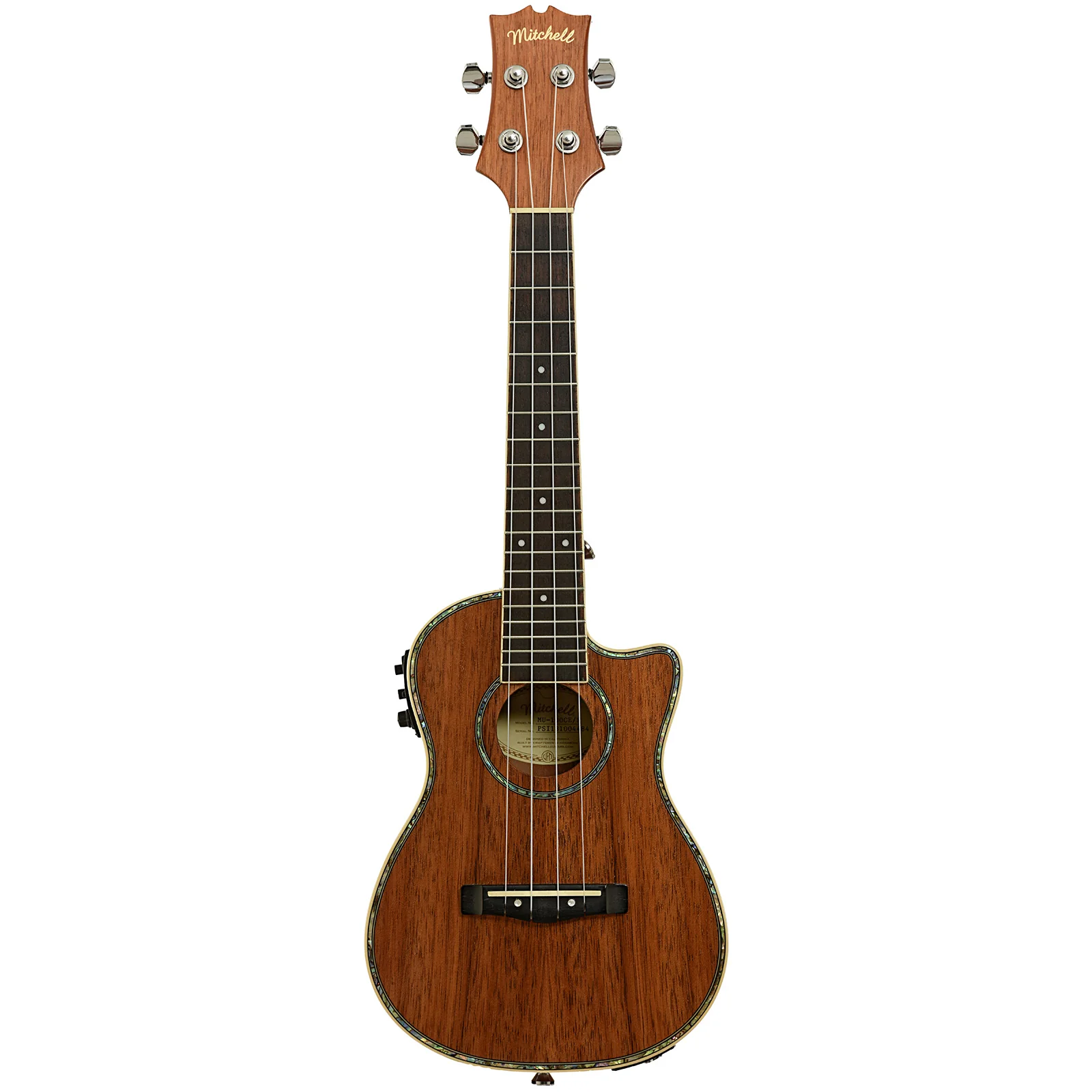 Mitchell MU100CE/N Concert Ukulele (2018) - Image 14