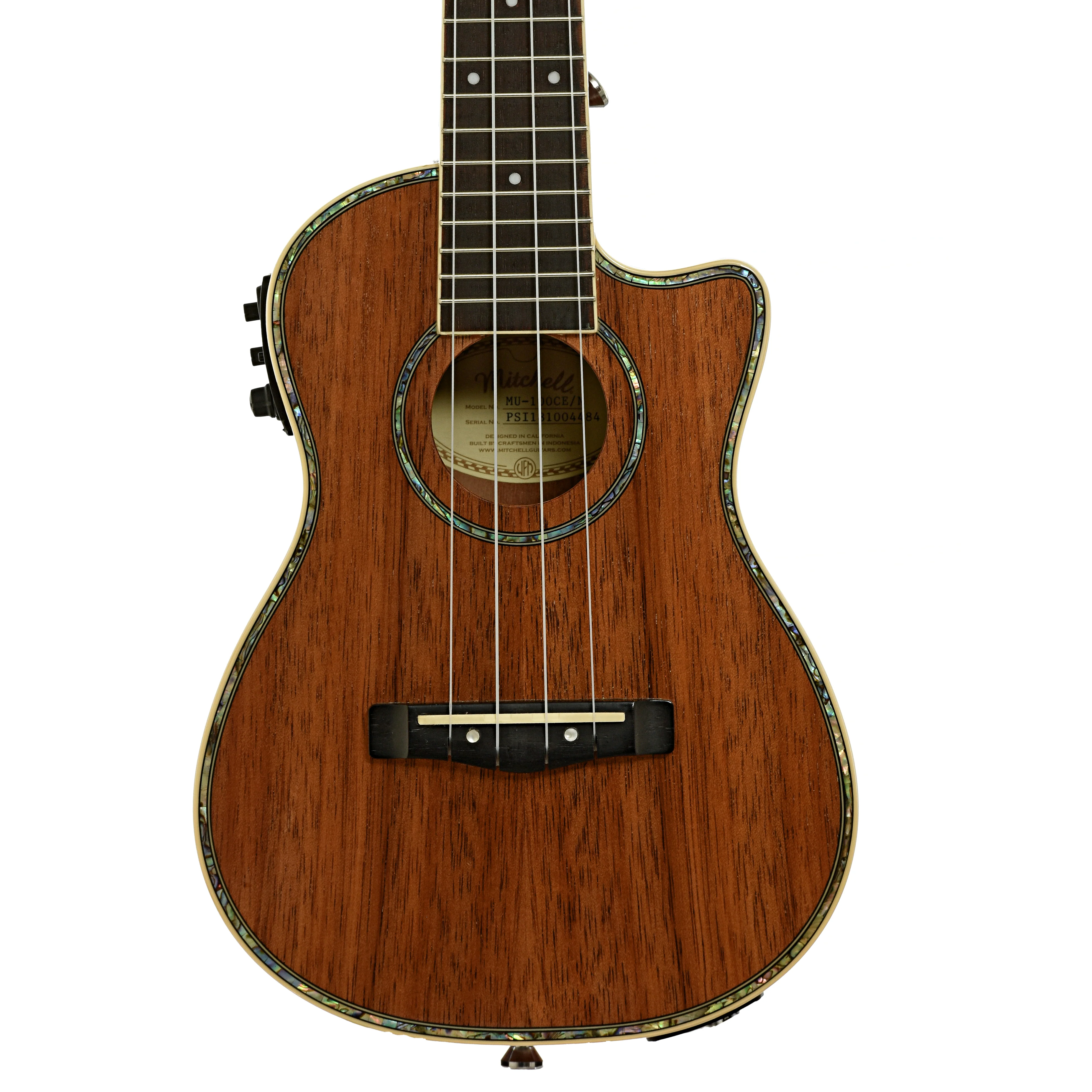 Mitchell MU100CE/N Concert Ukulele (2018) - Image 2