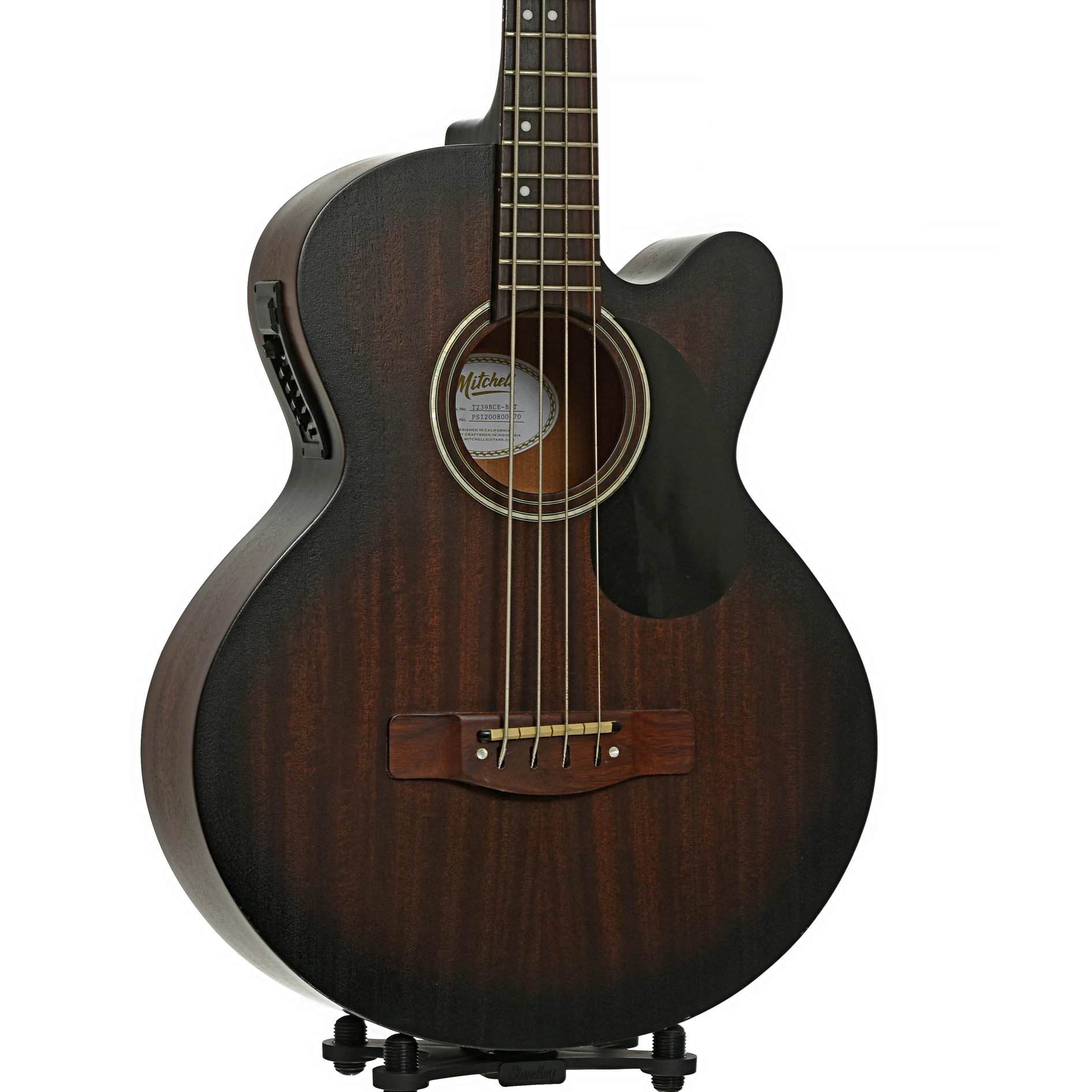 Mitchell T239BCE Terra Acoustic-Electric Bass (c.2020) - Image 4