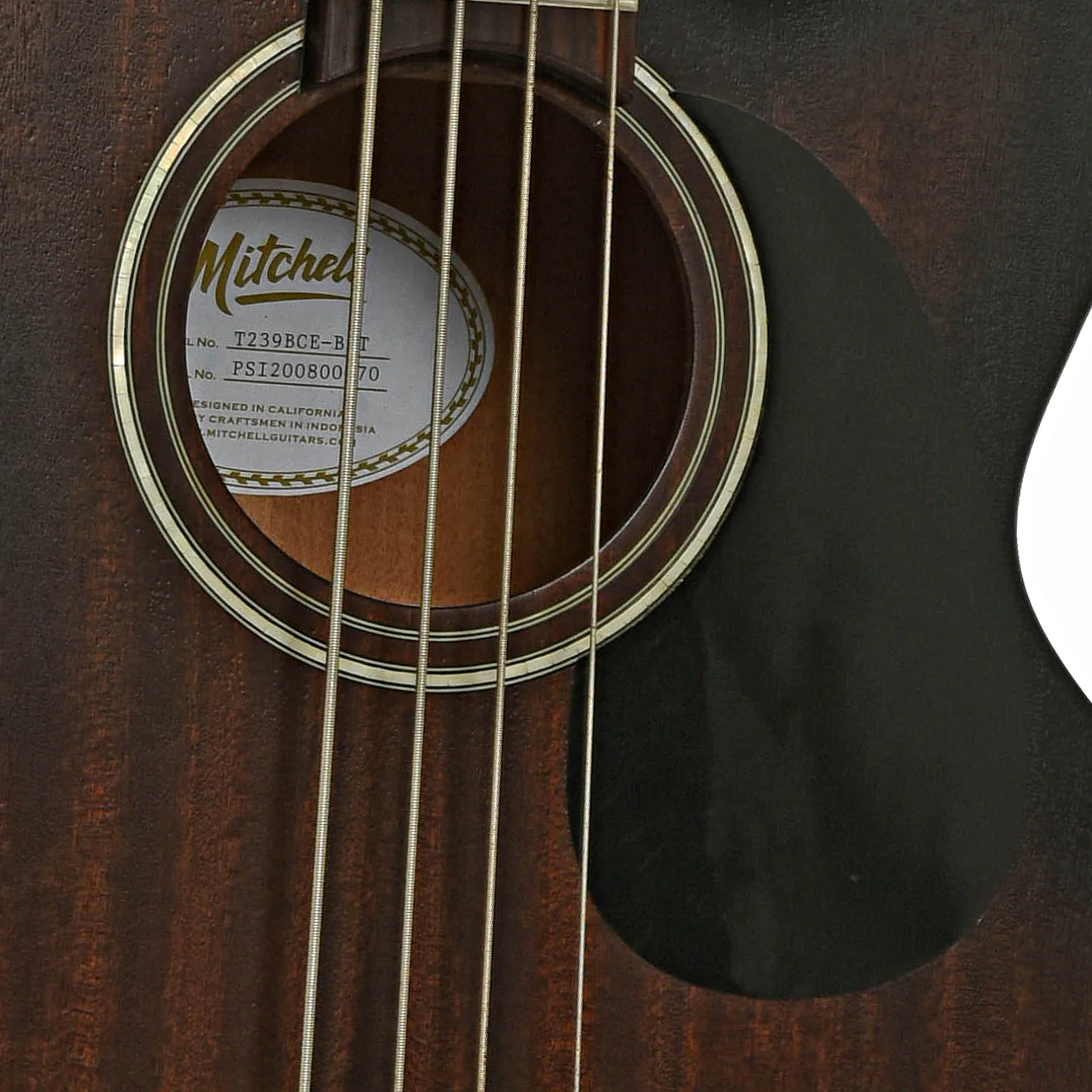 Mitchell T239BCE Terra Acoustic-Electric Bass (c.2020) - Image 6