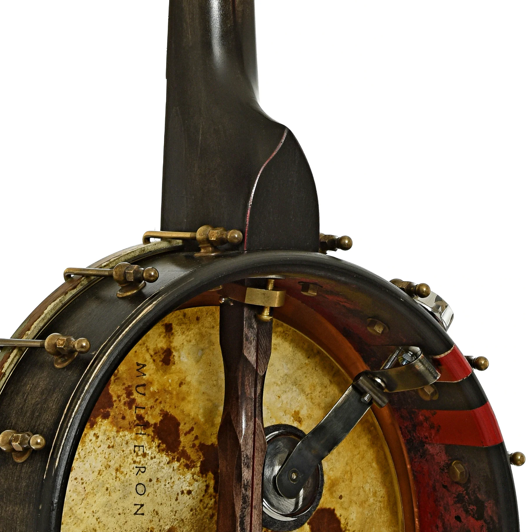 Mulheron Little Red Rooster Custom Open Back Banjo (2020s) - Image 11