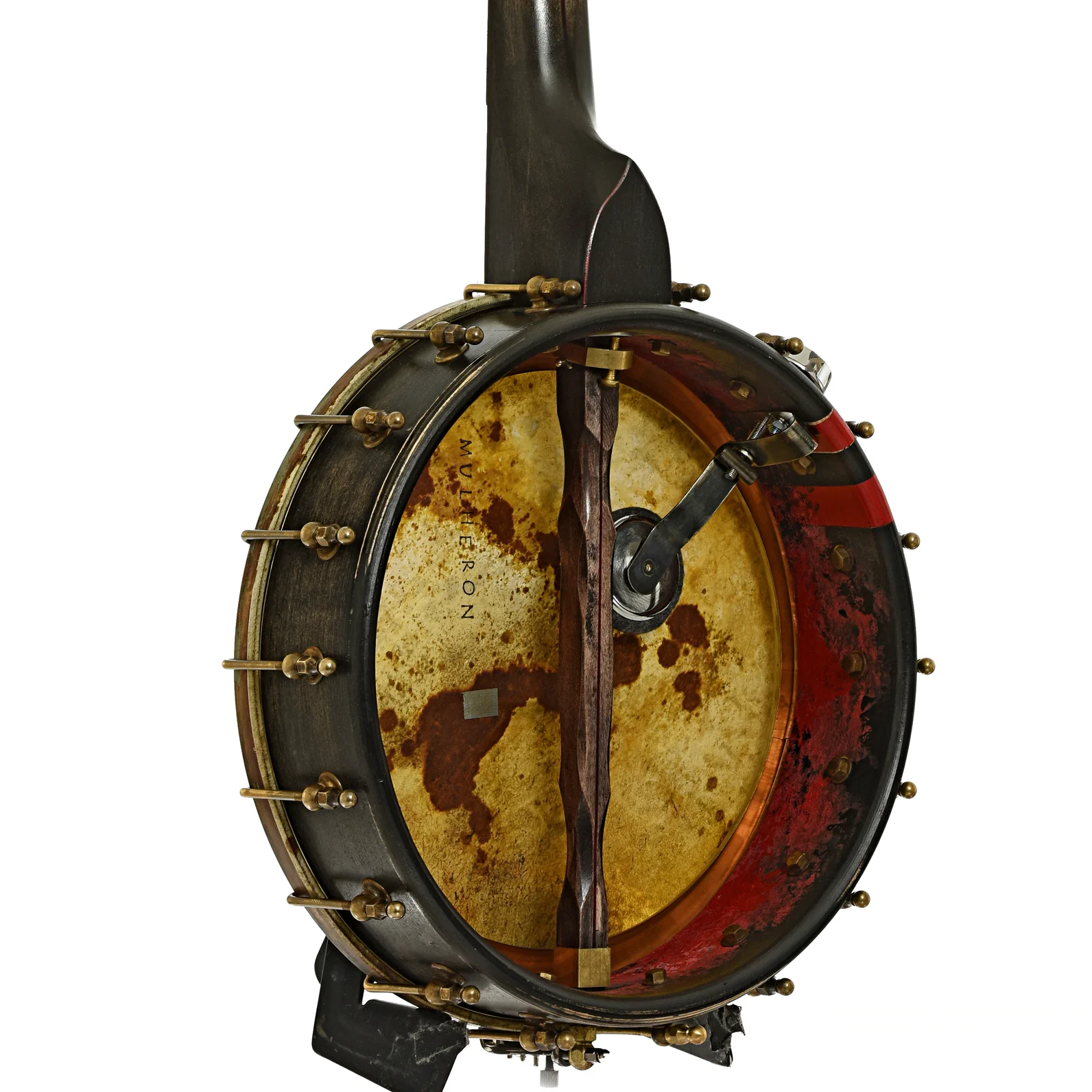 Mulheron Little Red Rooster Custom Open Back Banjo (2020s) - Image 12