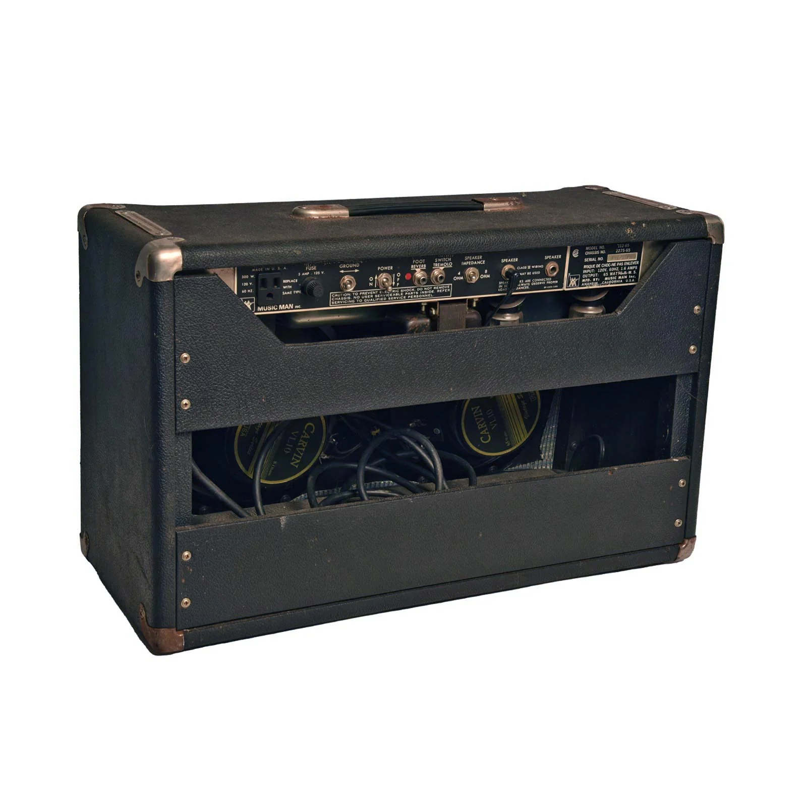 Music Man 210 65 Combo Amp (late 1970s) - Image 4
