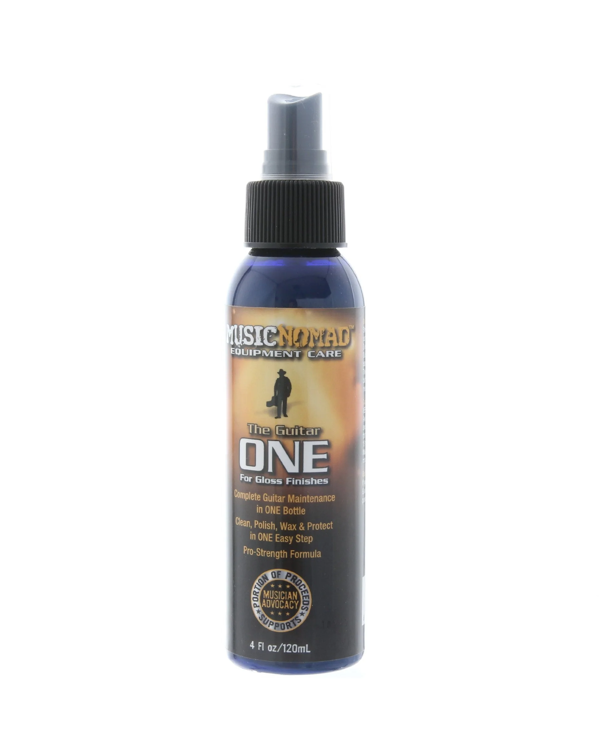 MusicNomad The Guitar ONE All in One Cleaner, Polish & Wax for Gloss Finishes - Image 2