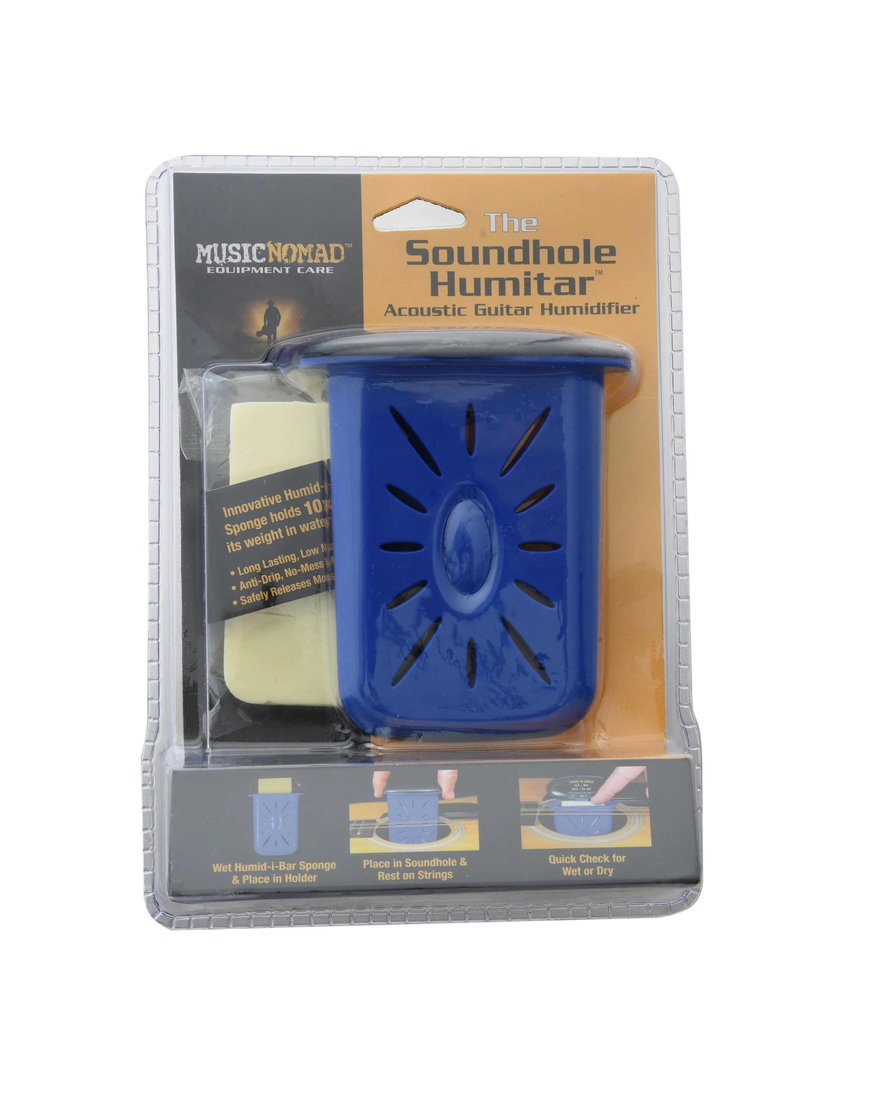 MusicNomad The Humitar Acoustic Guitar Soundhole Humidifier - Image 2