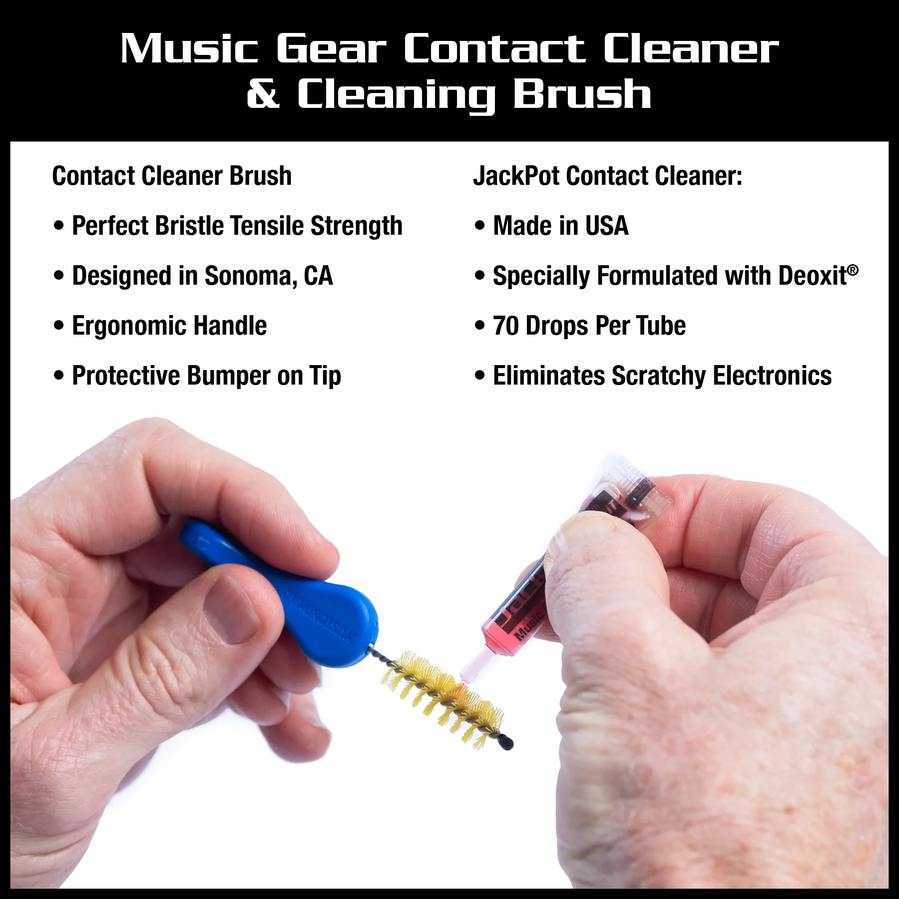 MusicNomad JackPot Music Gear Contact Cleaner - Image 3
