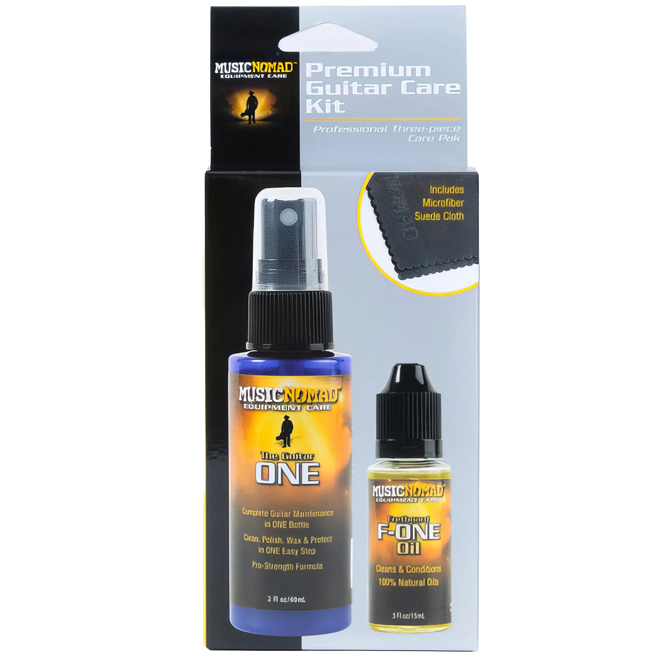 MusicNomad Premium Guitar Care Kit (3-Pack) - Image 3