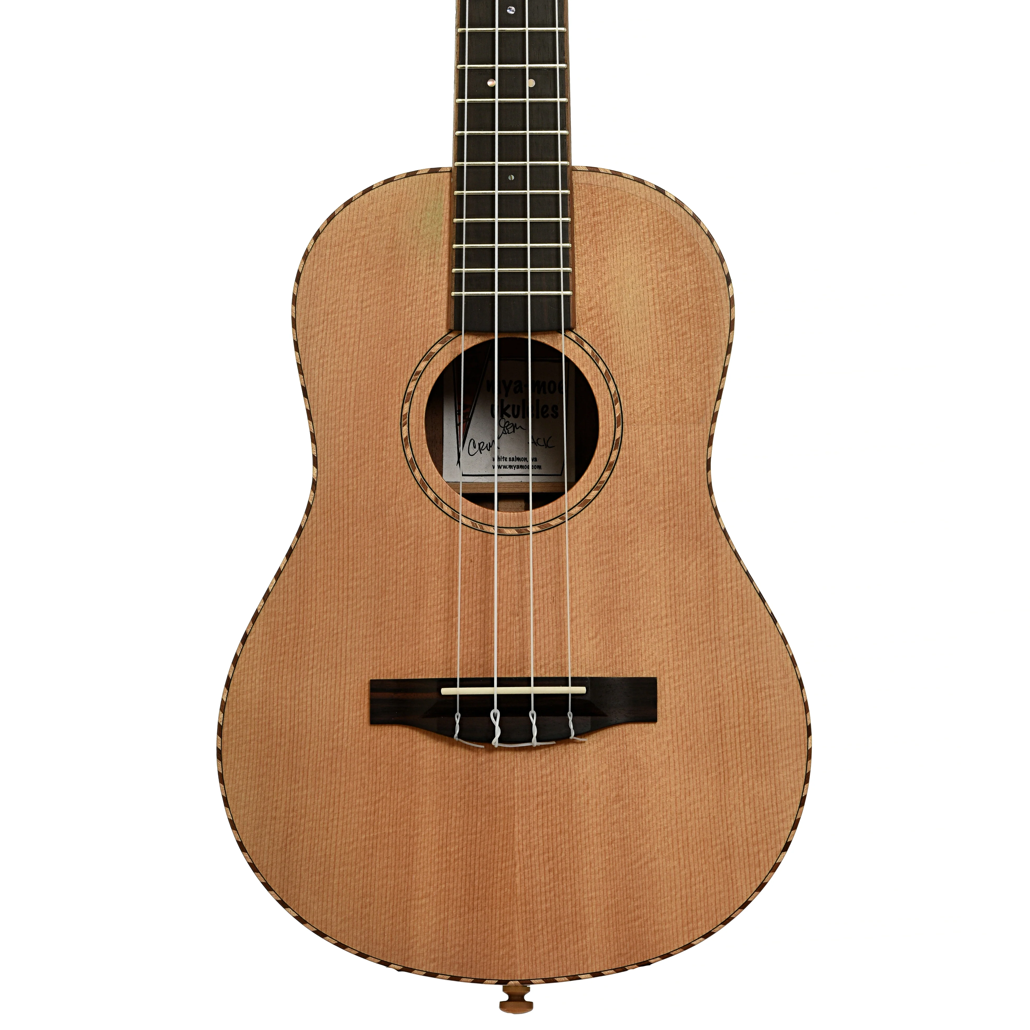 Mya-Moe Walnut Custom Tenor Ukulele (2014) - Image 2