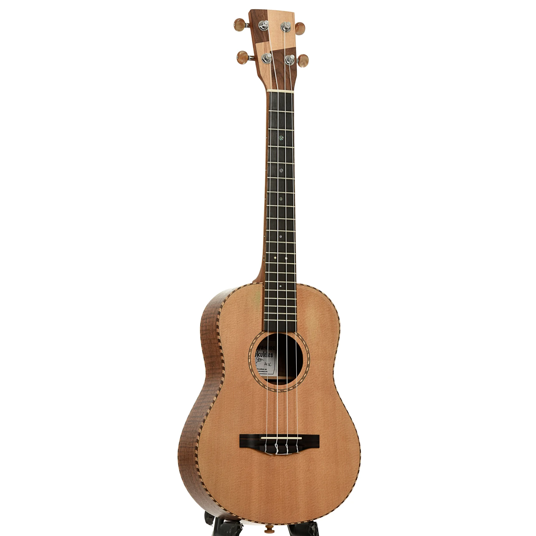 Mya-Moe Walnut Custom Tenor Ukulele (2014) - Image 3