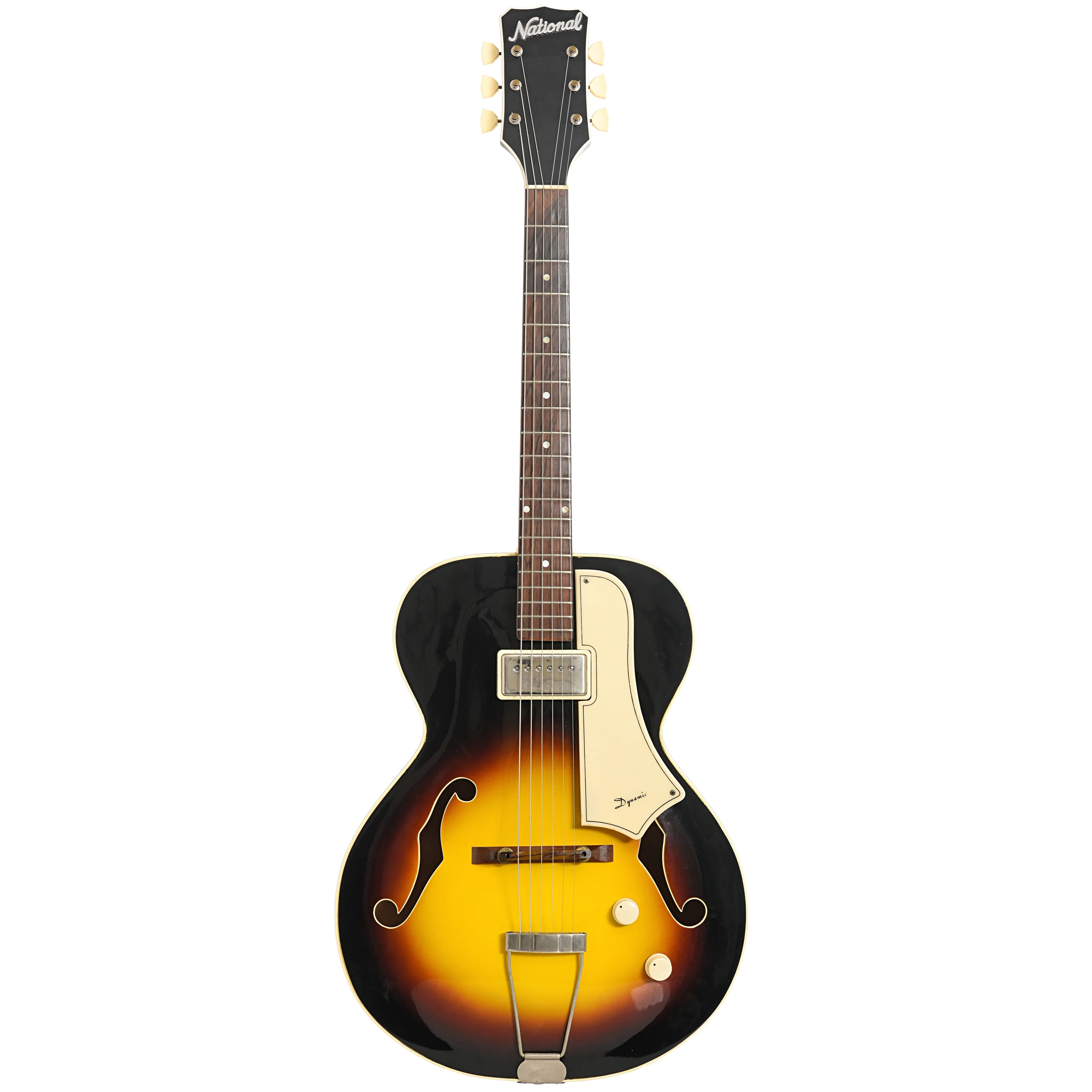 National 1125 Dynamic Hollow Body Electric Guitar (1958) - Image 14