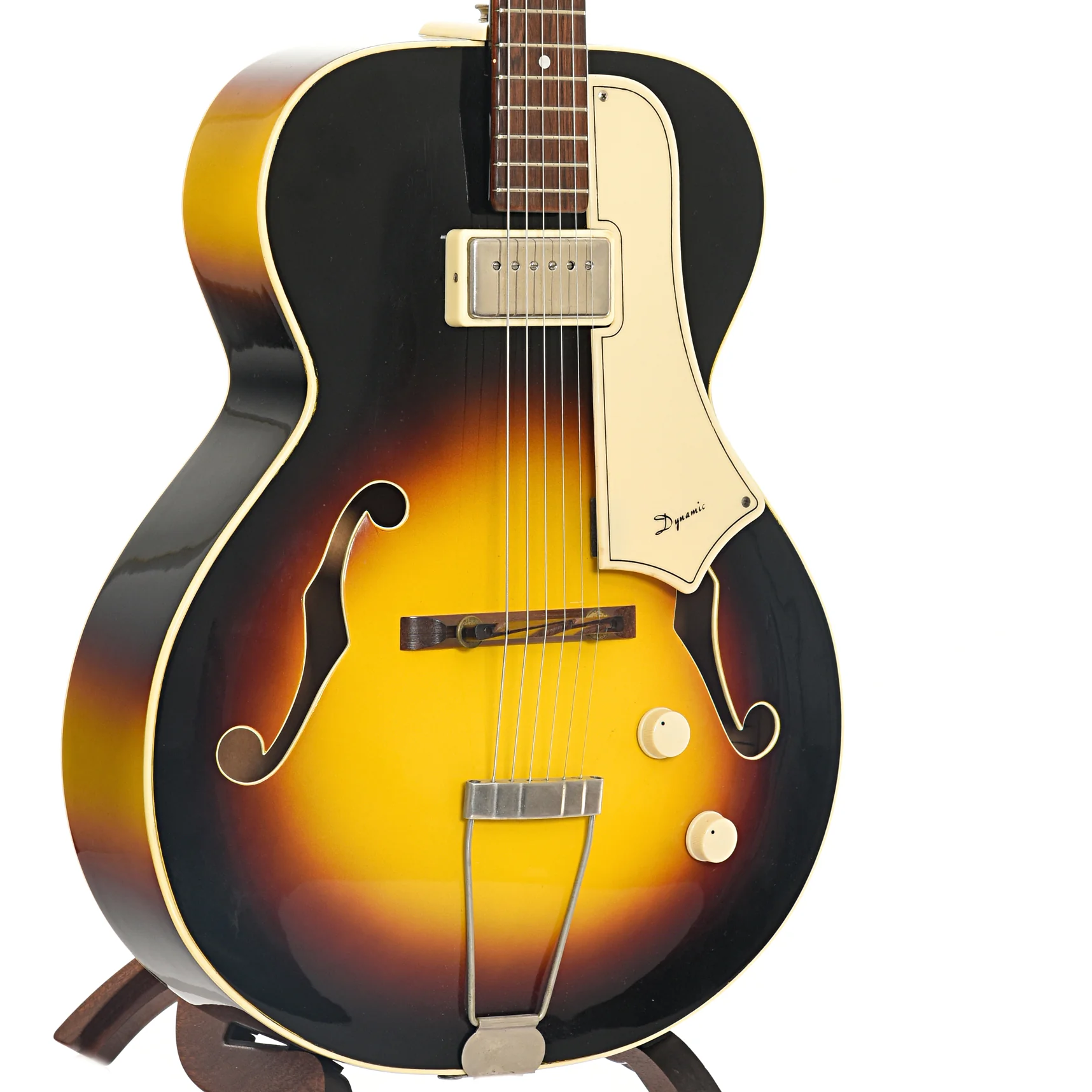 National 1125 Dynamic Hollow Body Electric Guitar (1958) - Image 4