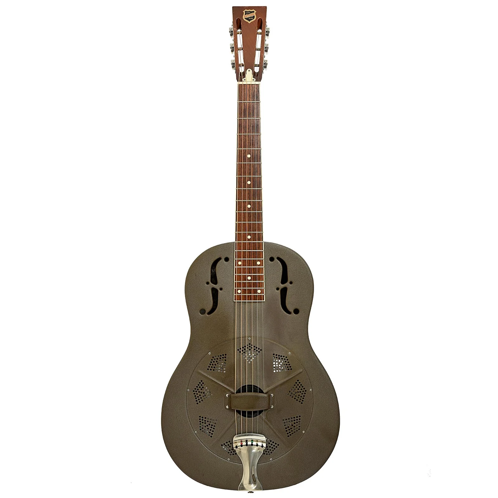 National Delphi Roundneck Resonator Acoustic Guitar (2000) - Image 14