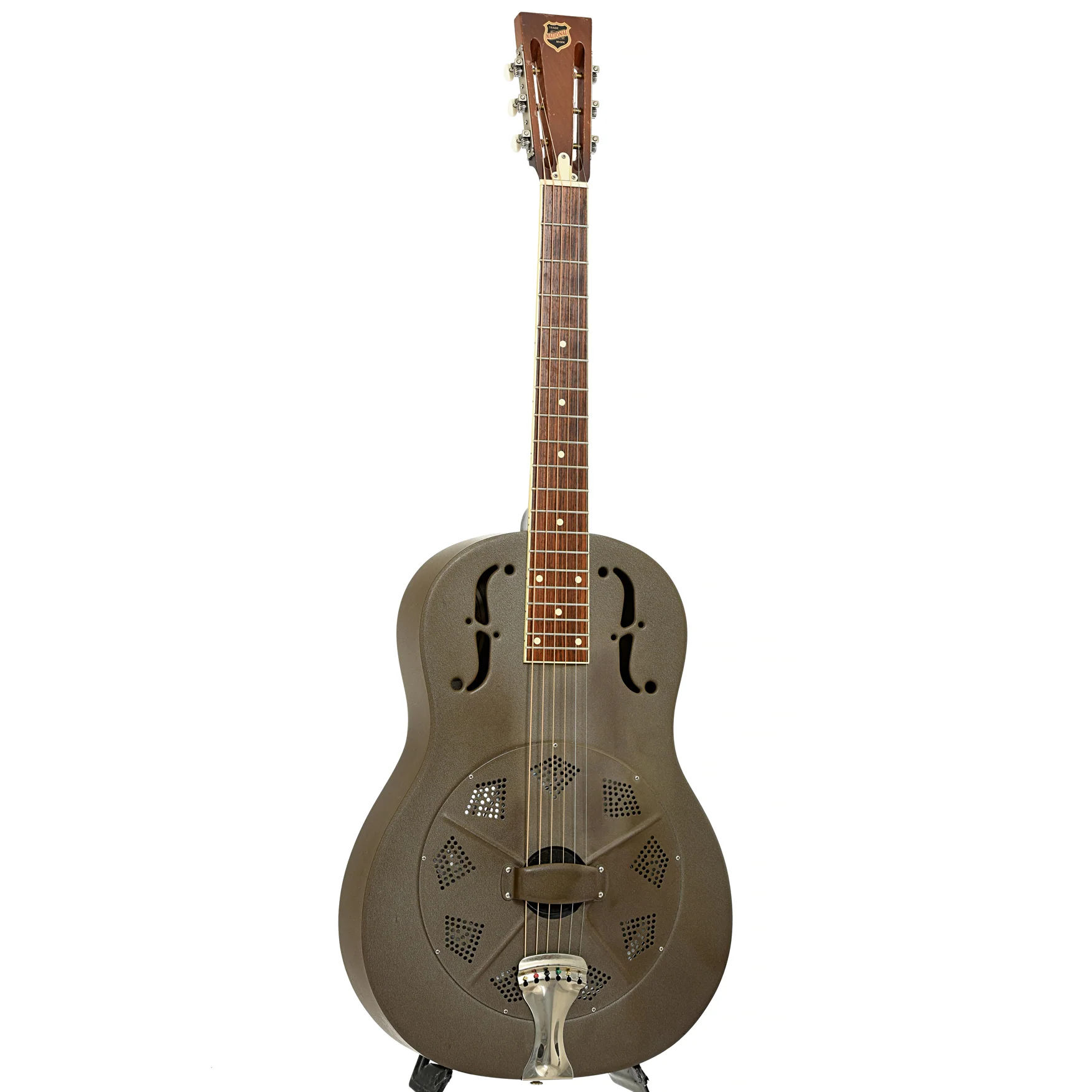 National Delphi Roundneck Resonator Acoustic Guitar (2000) - Image 3