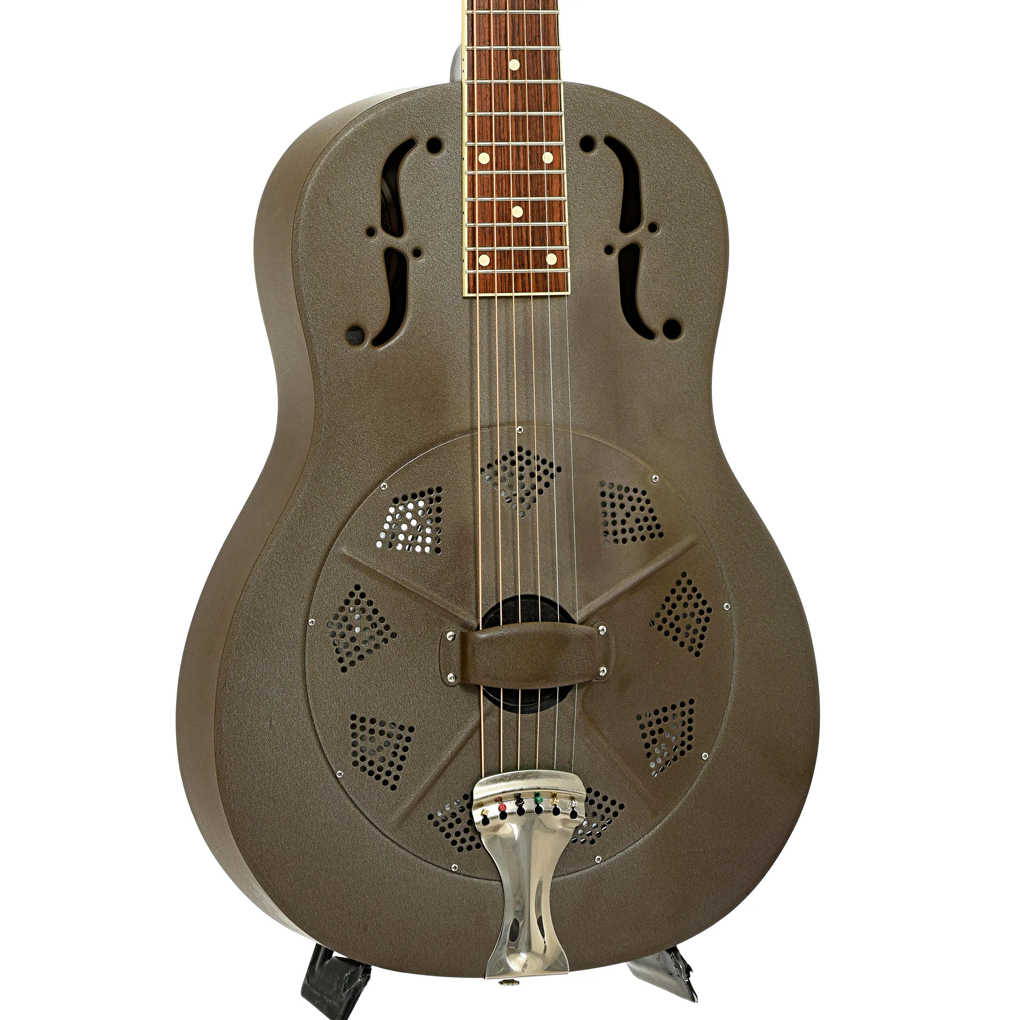 National Delphi Roundneck Resonator Acoustic Guitar (2000) - Image 4