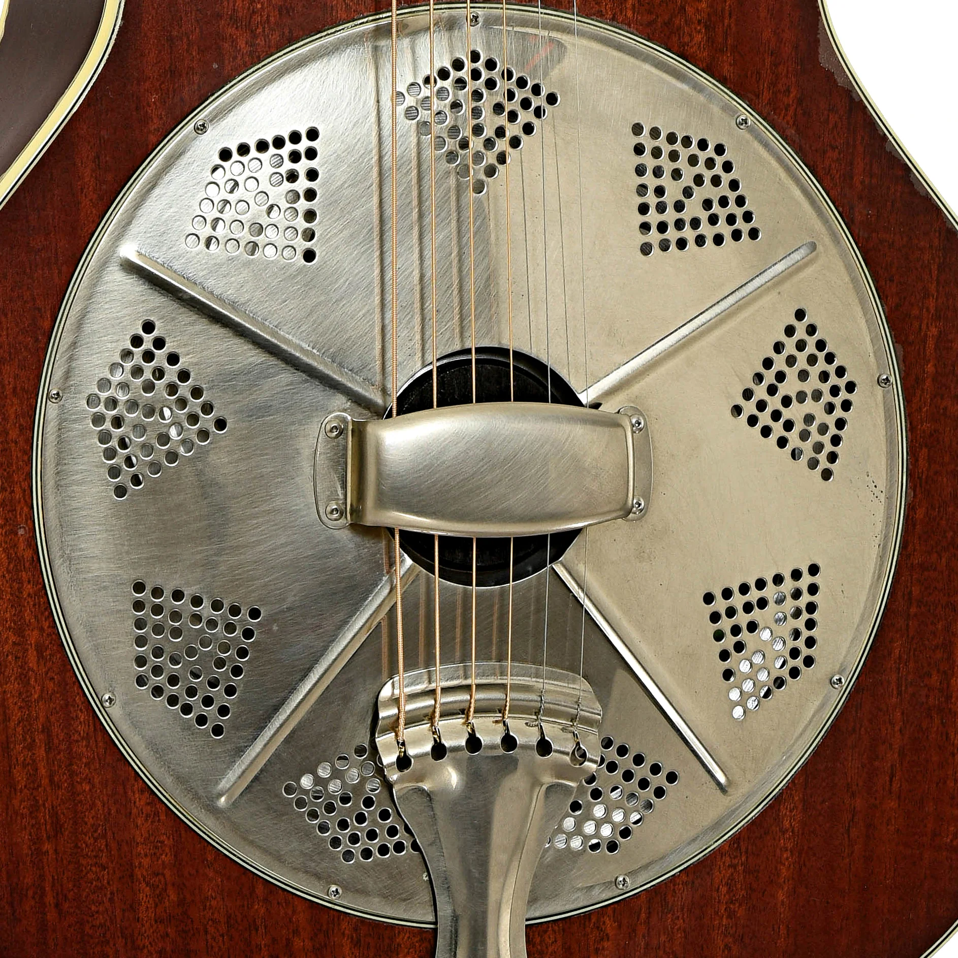 National El Trovador Mike Dowling Resonator Guitar (2010) - Image 6