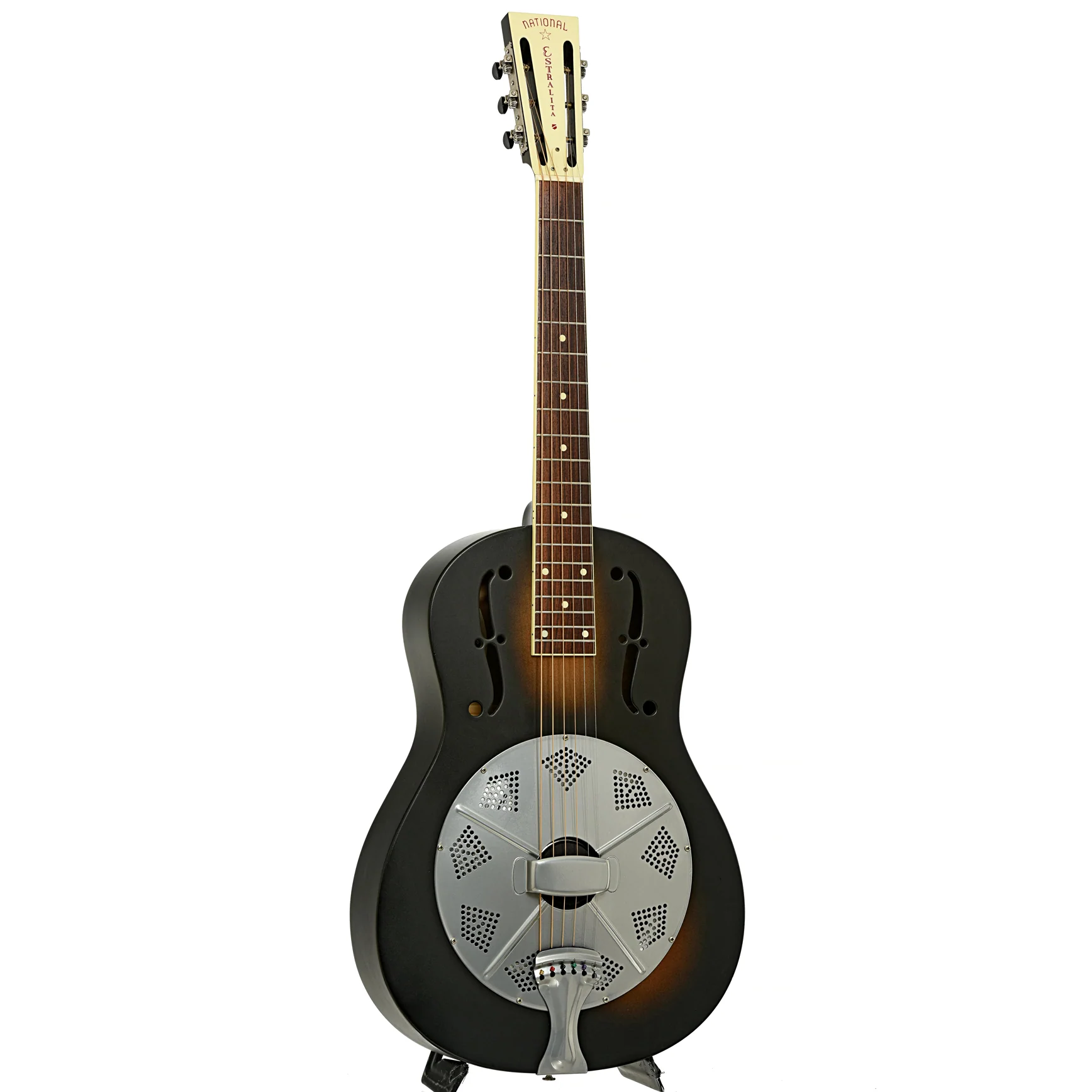 National Estralita Roundneck Resonator Guitar (1997) - Image 3