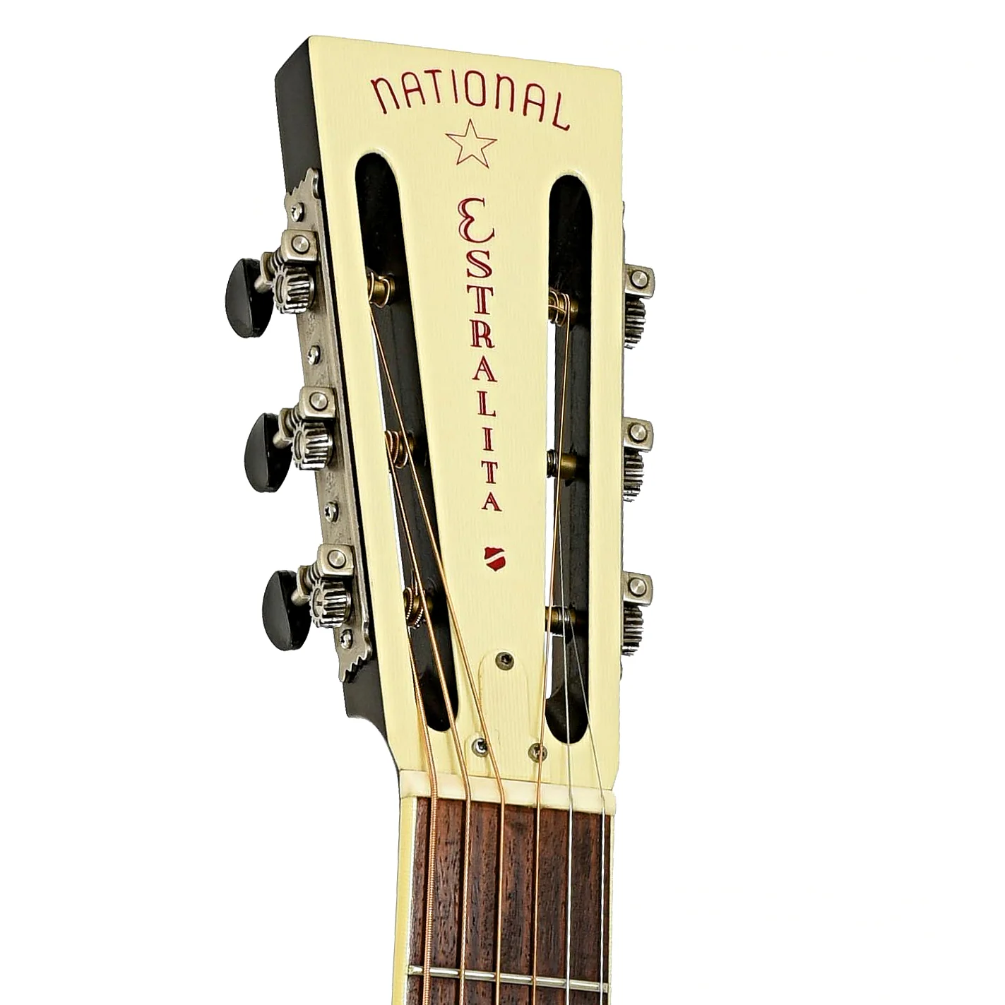 National Estralita Roundneck Resonator Guitar (1997) - Image 8