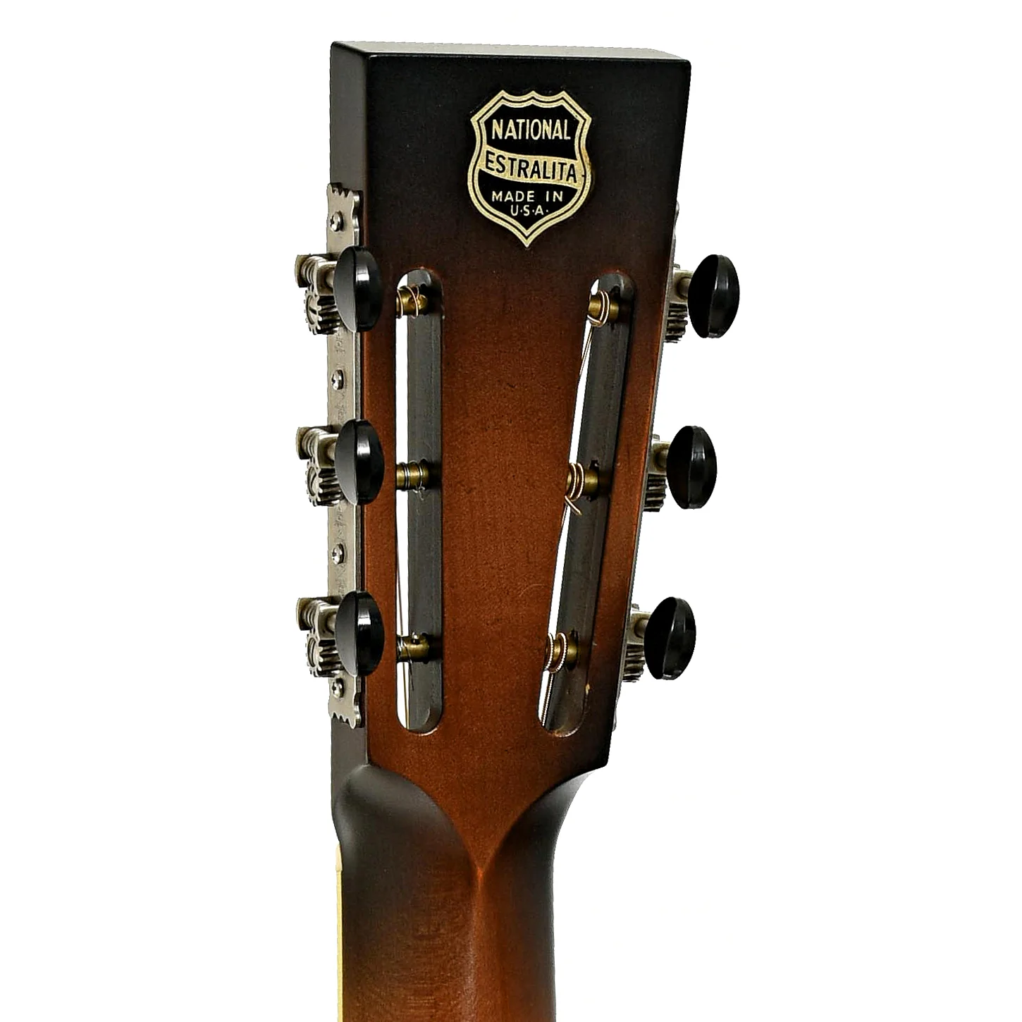 National Estralita Roundneck Resonator Guitar (1997) - Image 9