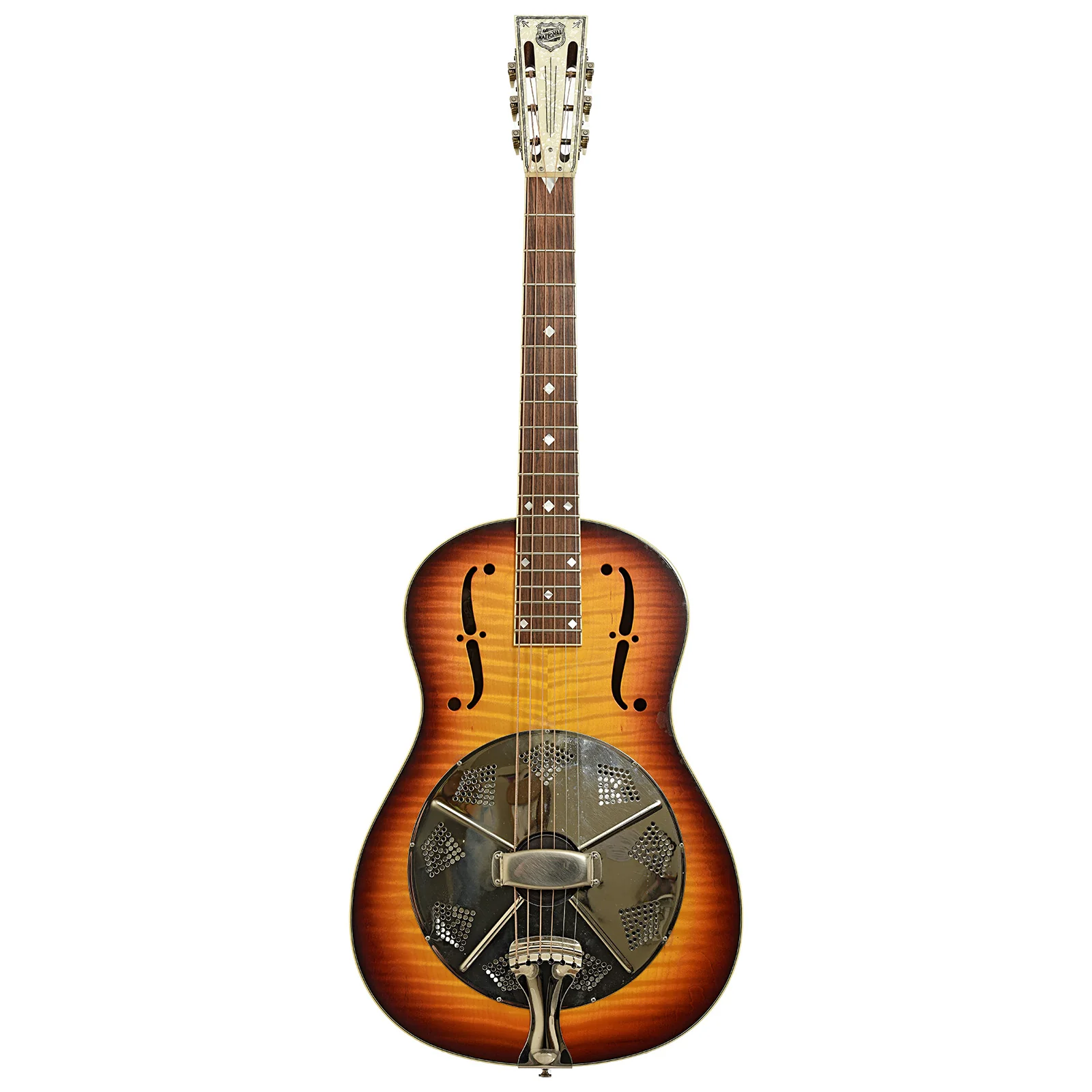 National Estralita Deluxe Roundneck Resonator Guitar (2008) - Image 14
