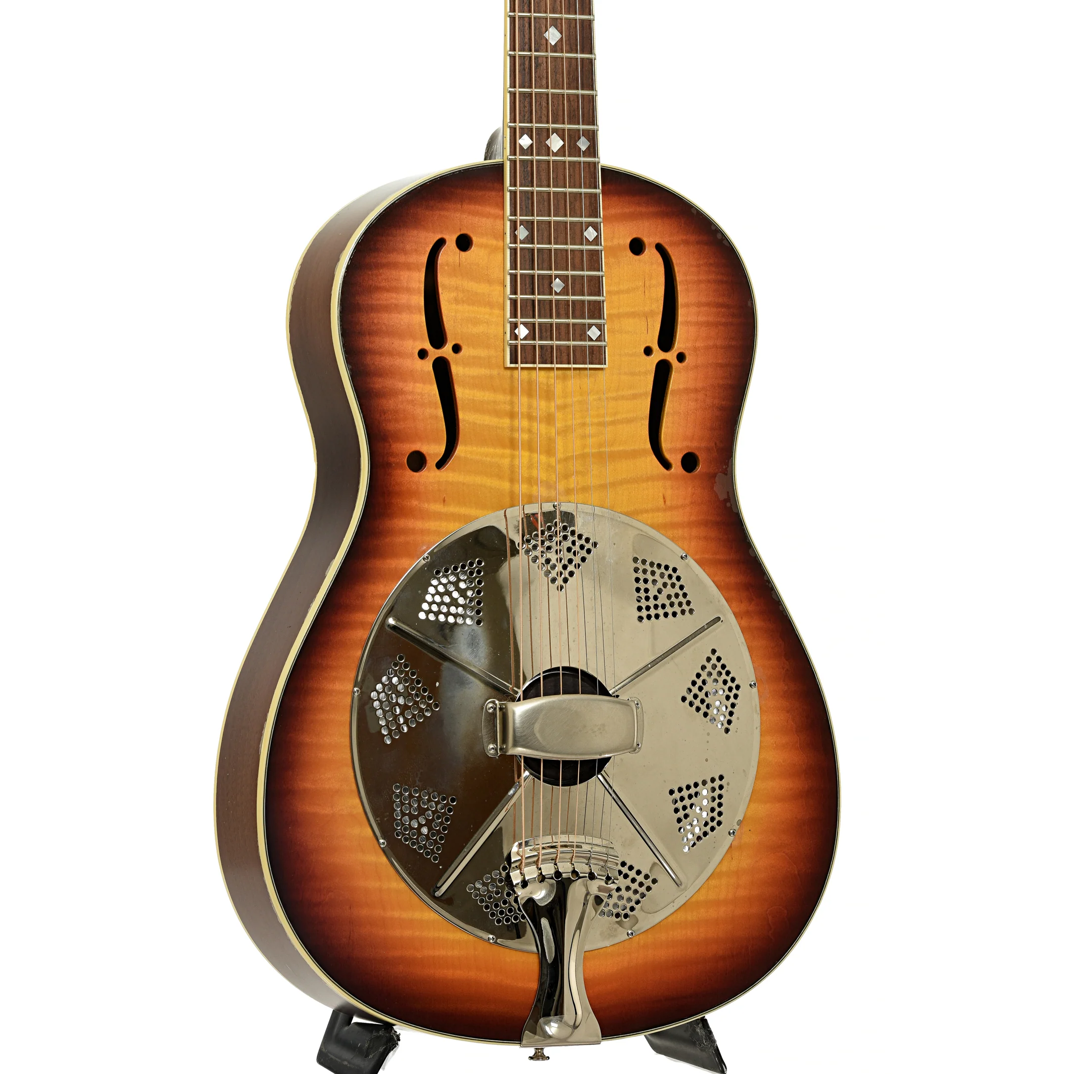 National Estralita Deluxe Roundneck Resonator Guitar (2008) - Image 4