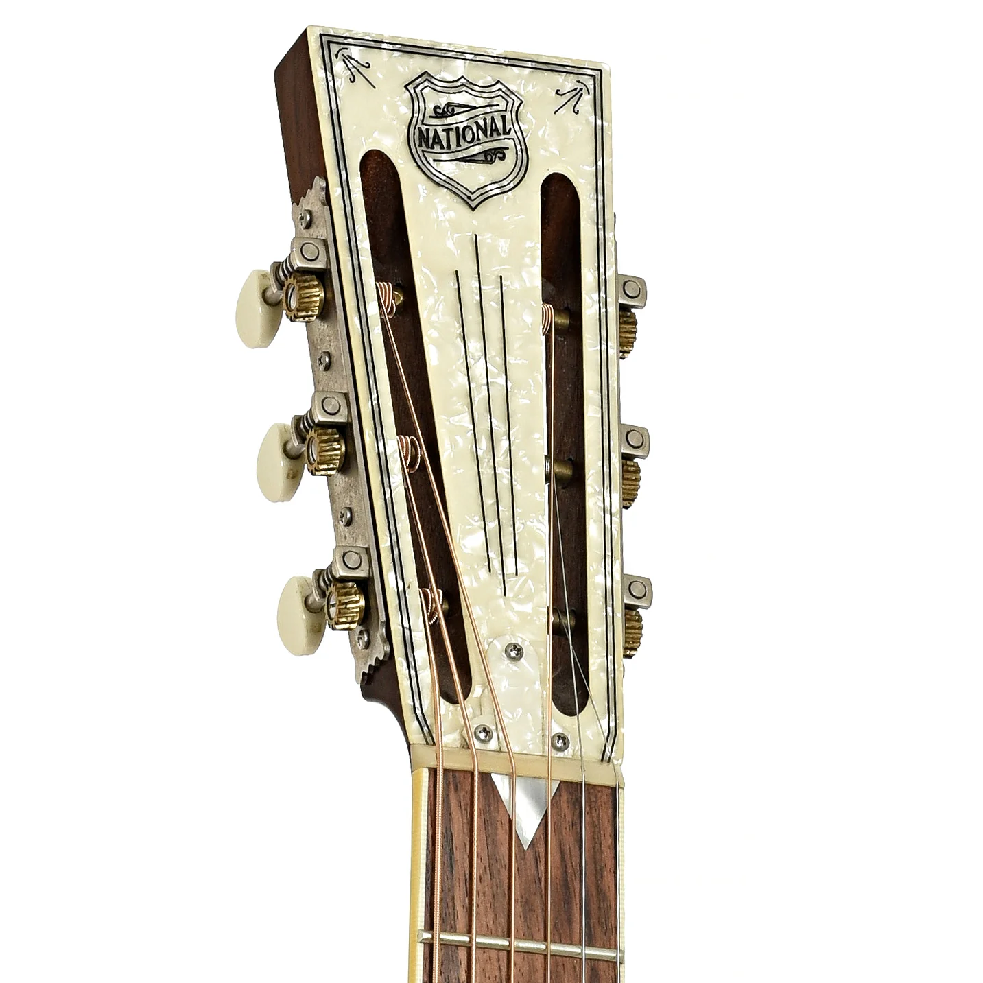 National Estralita Deluxe Roundneck Resonator Guitar (2008) - Image 8
