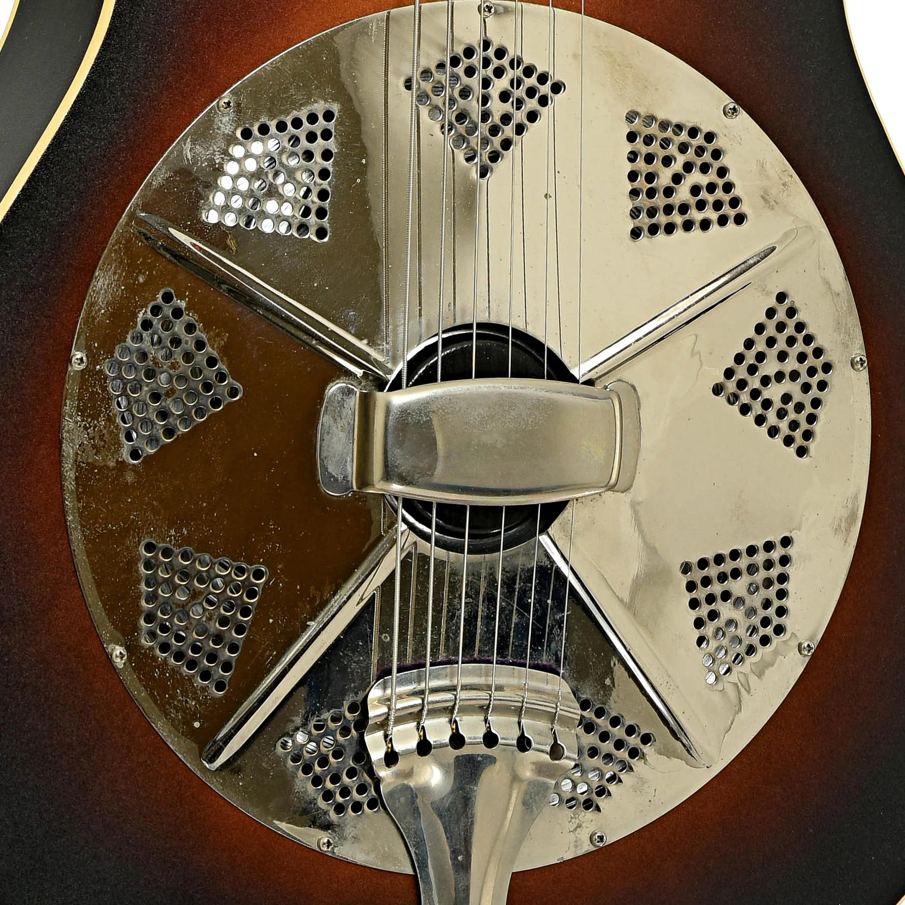 National Jazz Blues Roundneck Resonator Guitar (1992) - Image 6