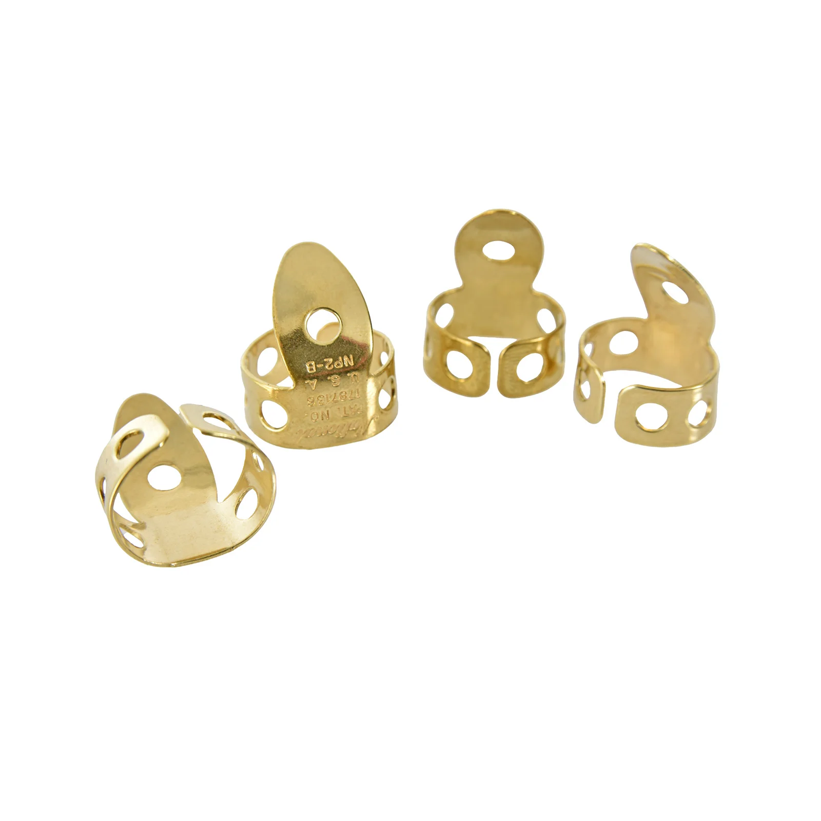 National NP2 Brass Fingerpicks - Image 2