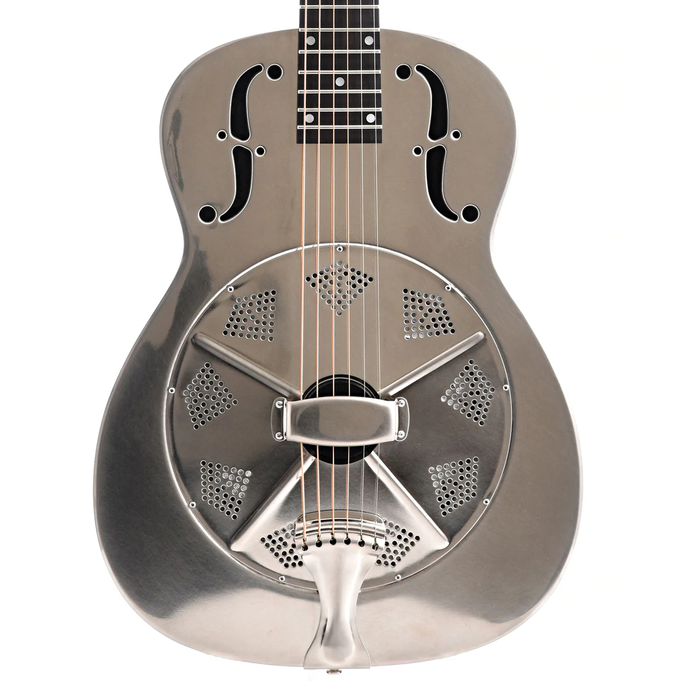 National NRP Roundneck Resonator Guitar & Case