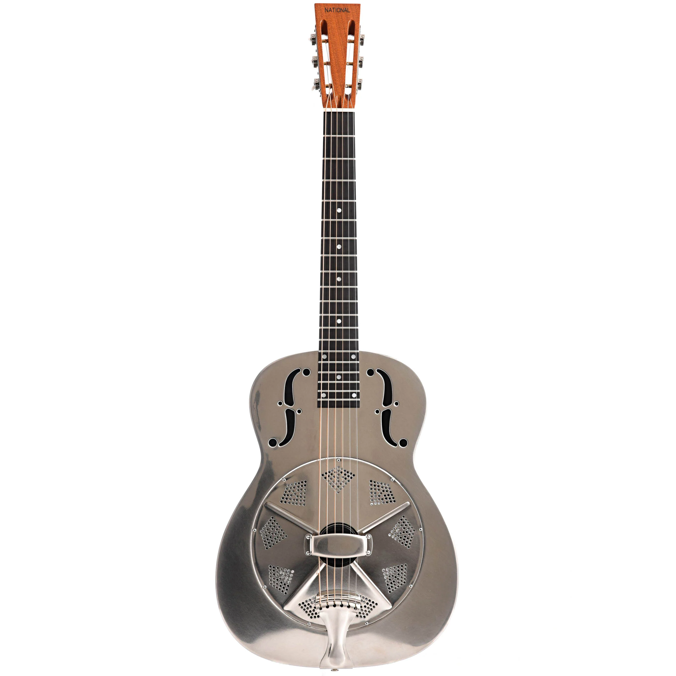 National NRP Roundneck Resonator Guitar & Case - Image 14