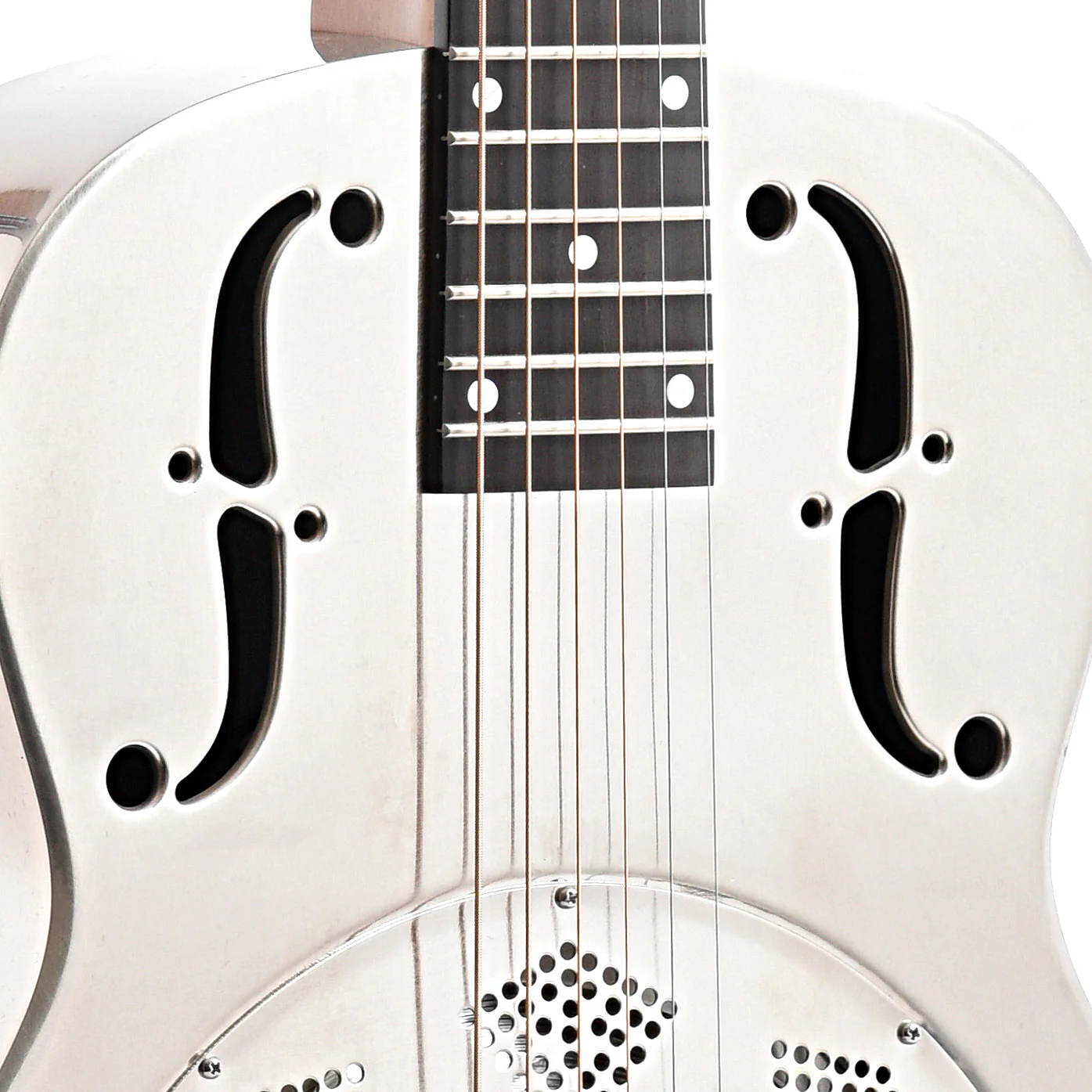 National NRP Roundneck Resonator Guitar & Case - Image 6